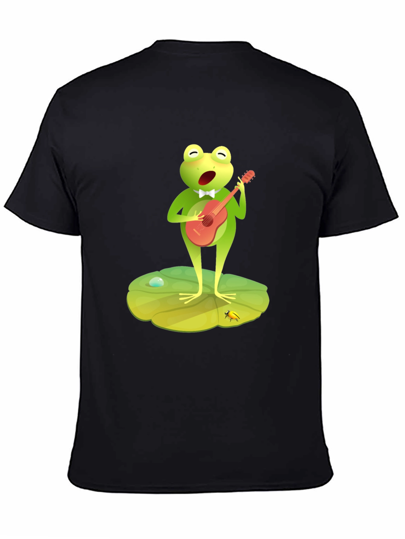 Black Frog Musician Graphic Tee view 4