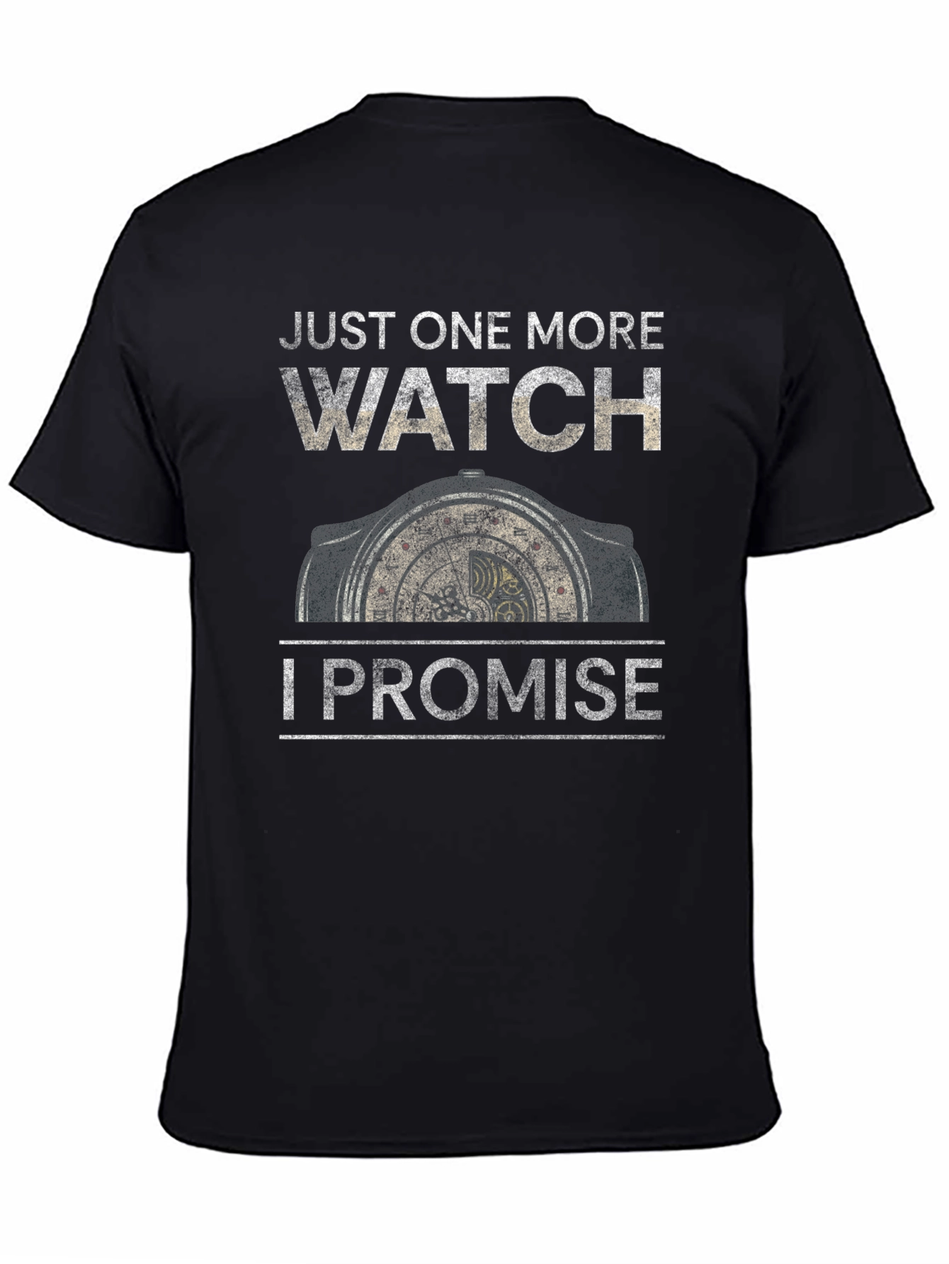 Just One More Watch Graphic T-Shirt - Watch Lover Tee - 4