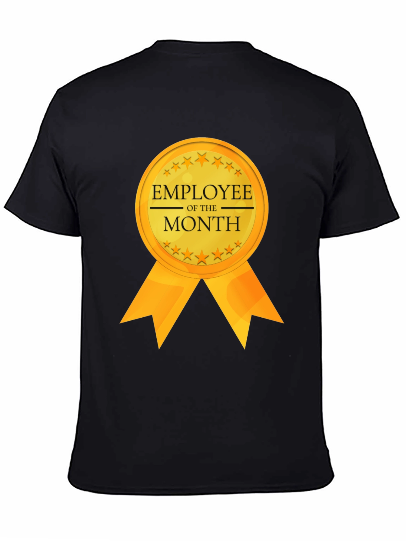 Black Employee of the Month Graphic T-Shirt view 4
