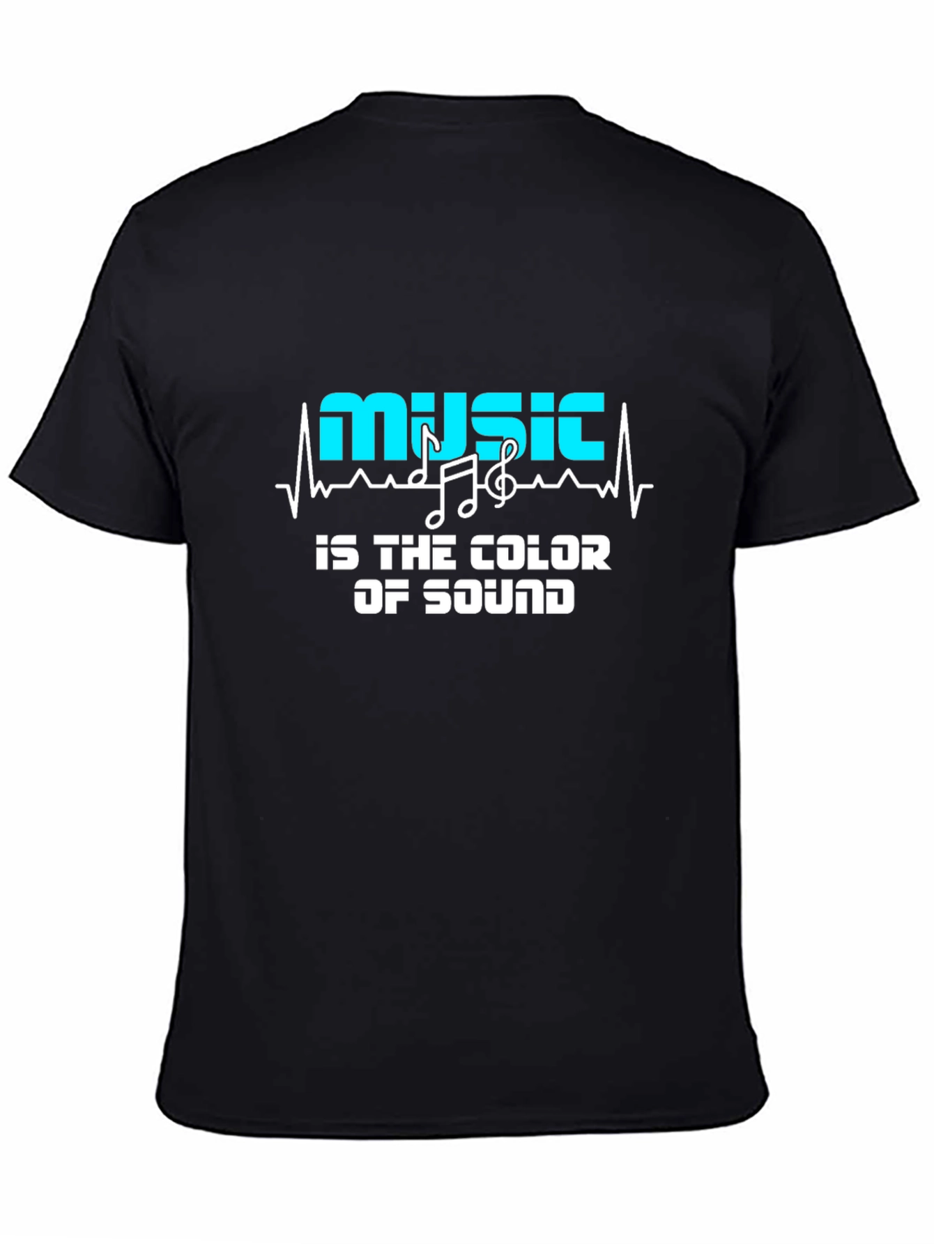 Black Music is the Color of Sound - Graphic Tee view 4