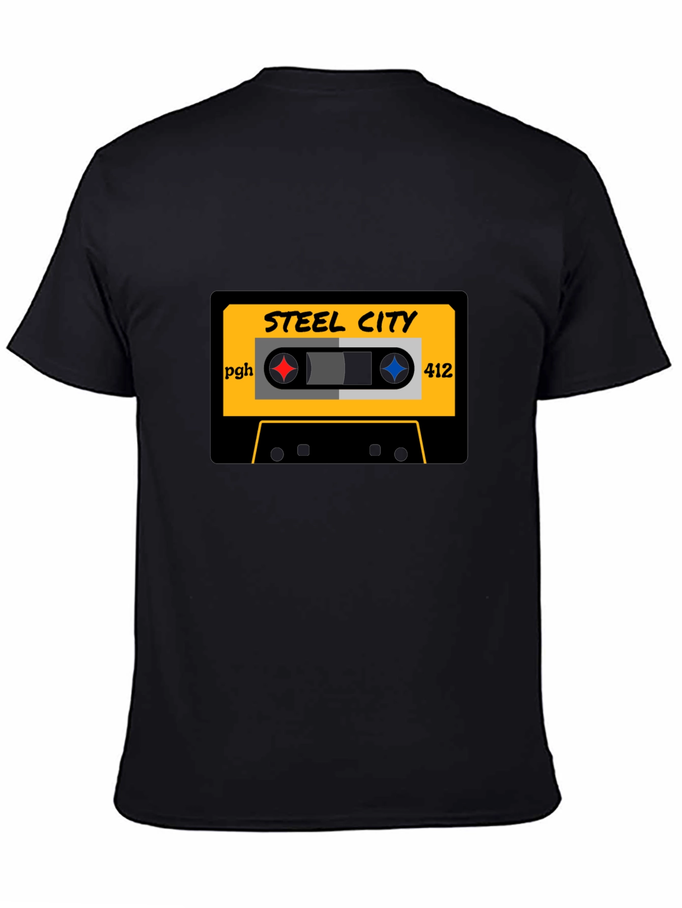 Steel City Cassette Tape Graphic Tee - 4