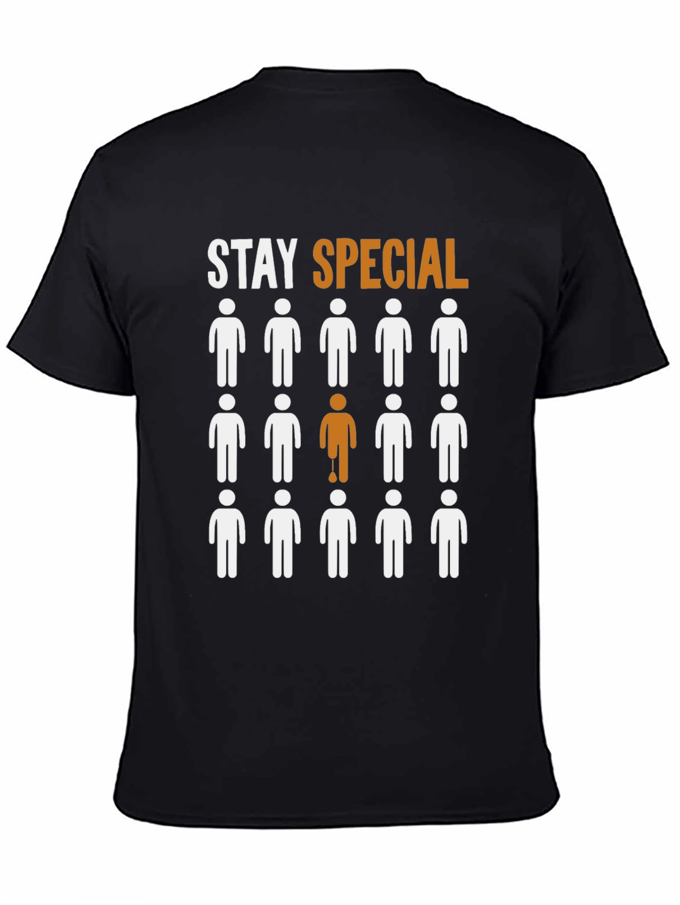 Black Stay Special Graphic T-Shirt view 4
