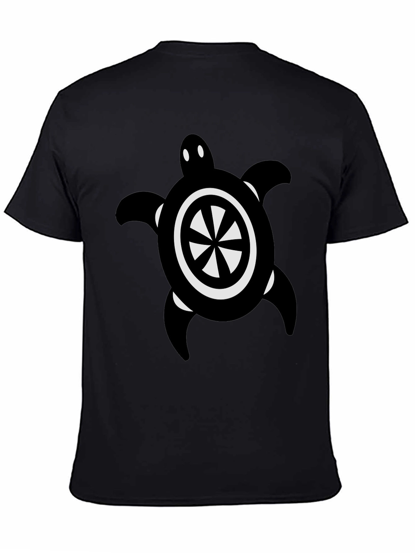 Black Black Turtle Graphic Tee view 4