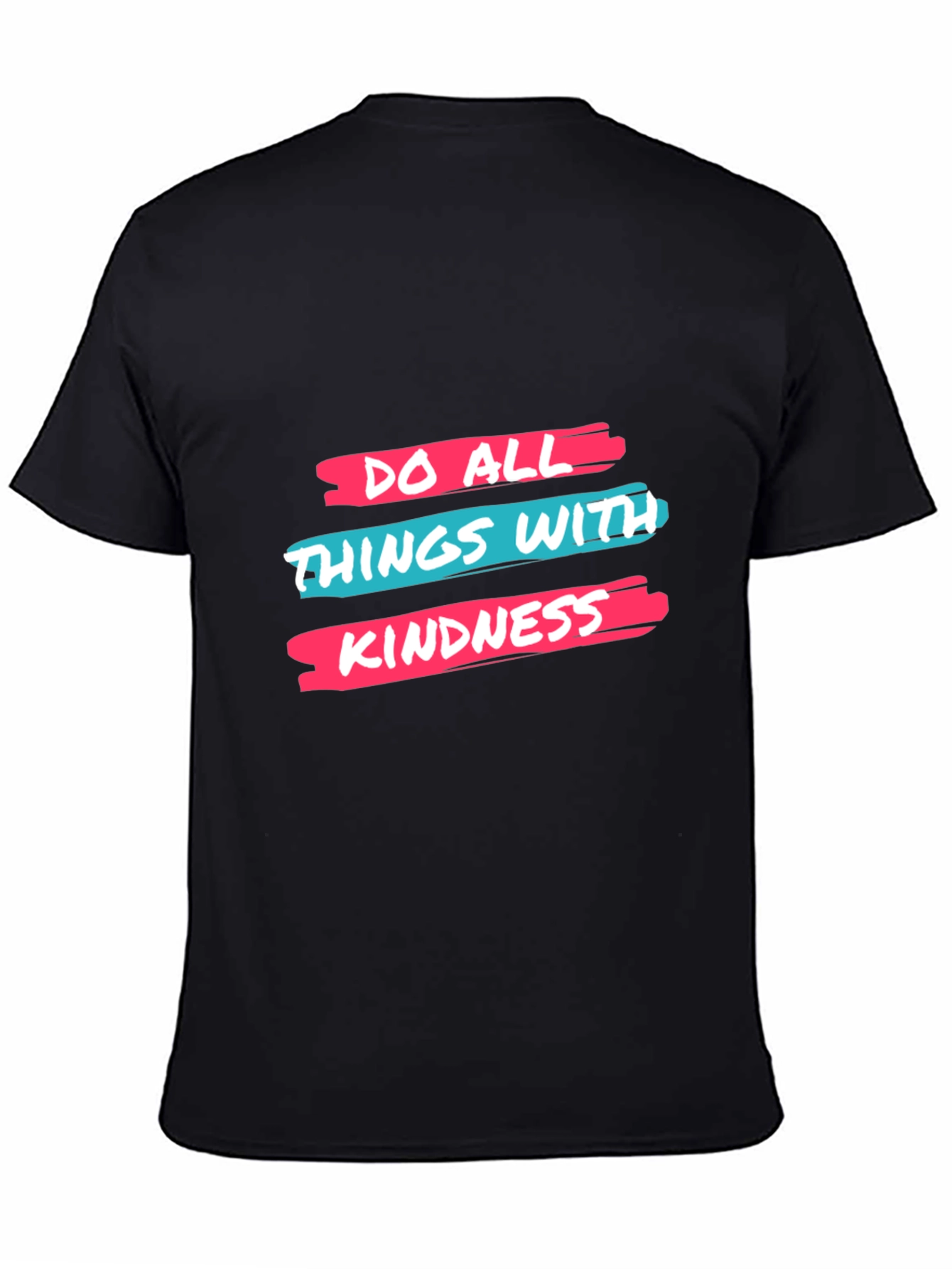 Black Kindness Graphic Tee - Stylish & Comfy! view 4