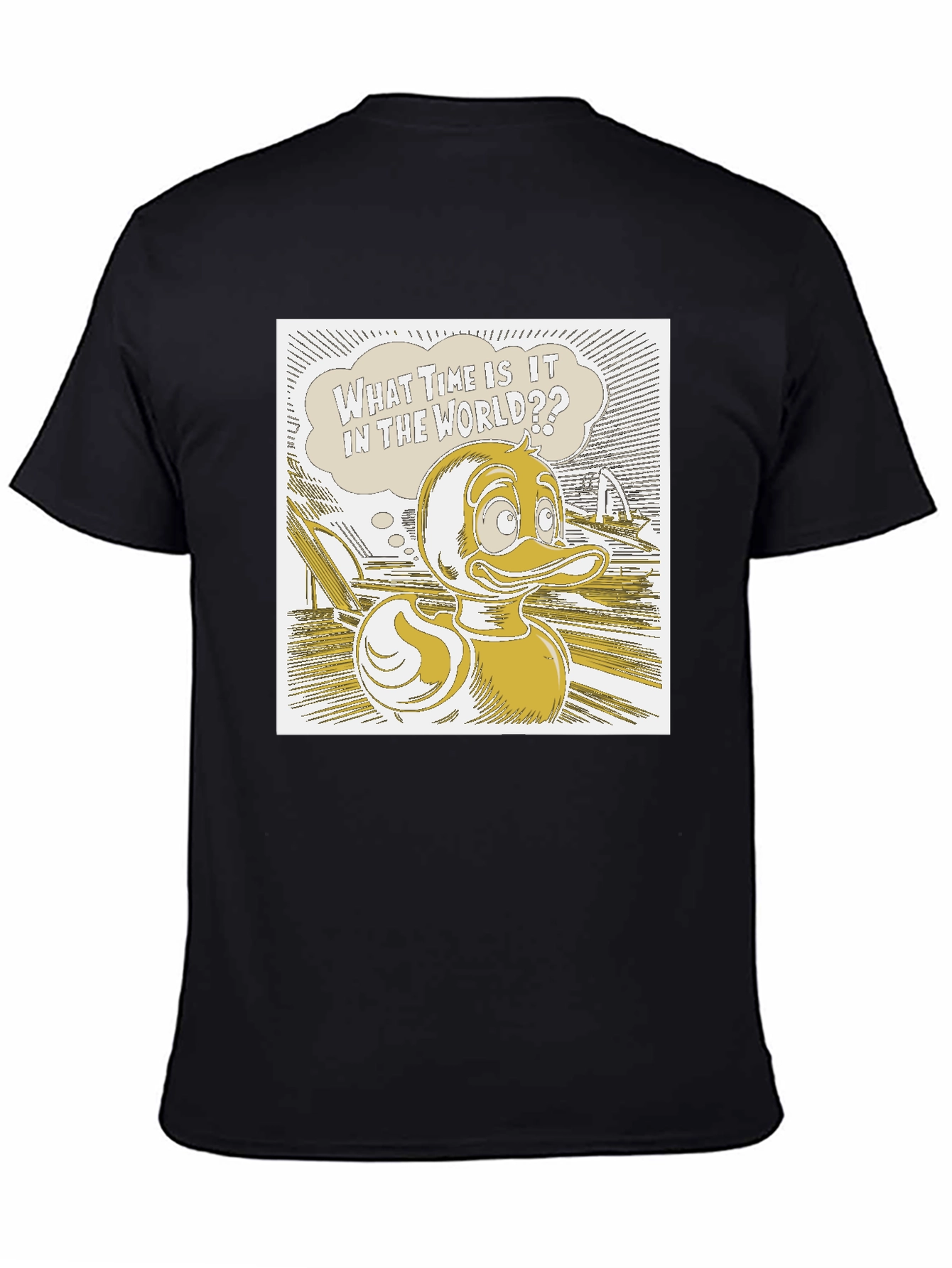 Black Duck Time T-Shirt: What Time is it in the World? view 4