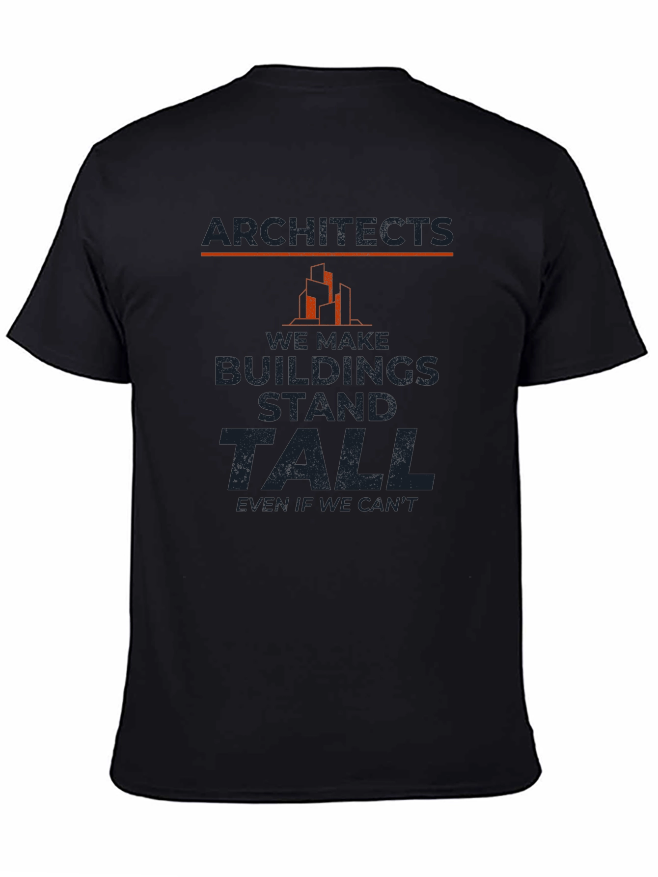 Black Architects Buildings Stand Tall T-Shirt view 4