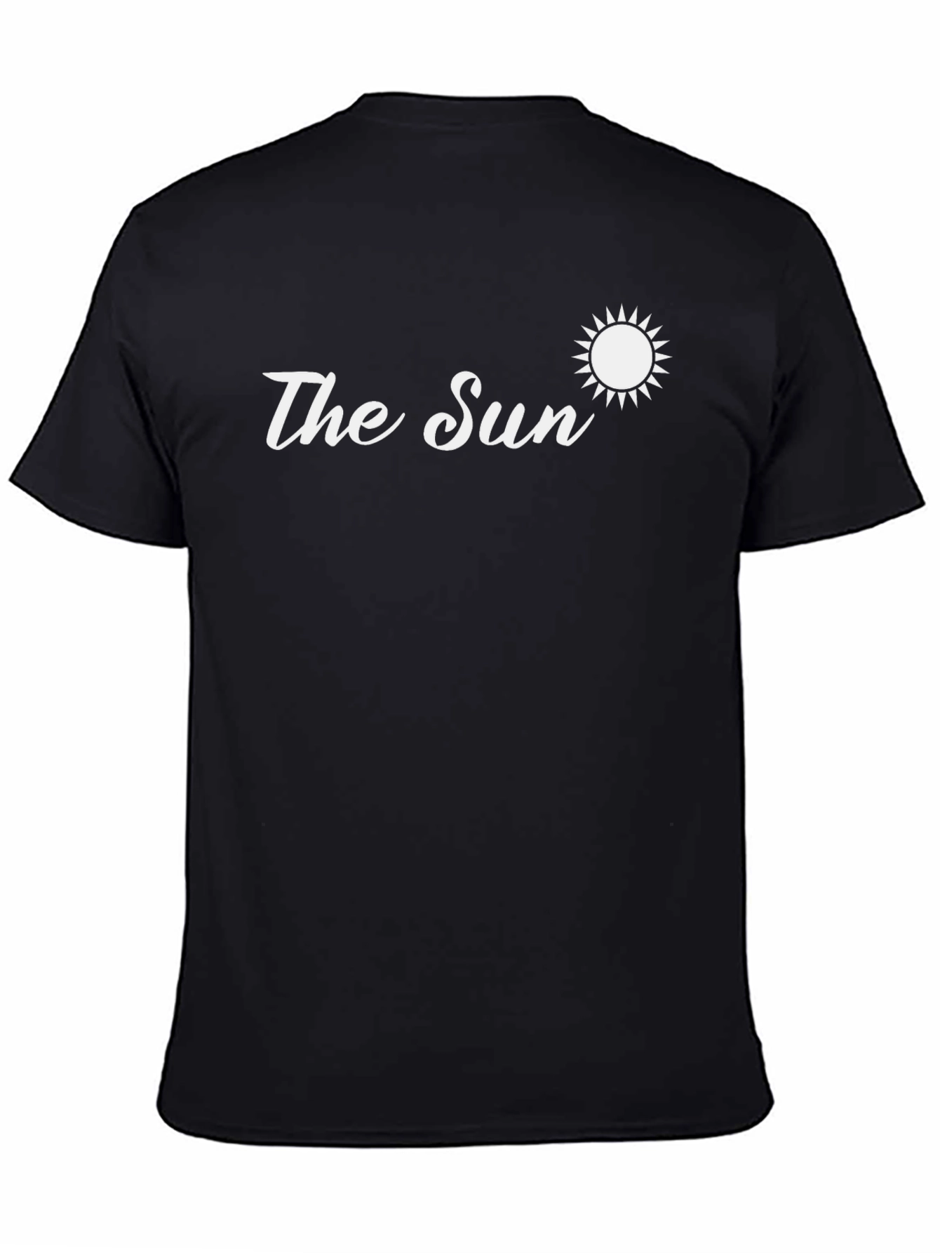 Black The Sun Graphic Tee - Black Crew Neck T-Shirt view 4