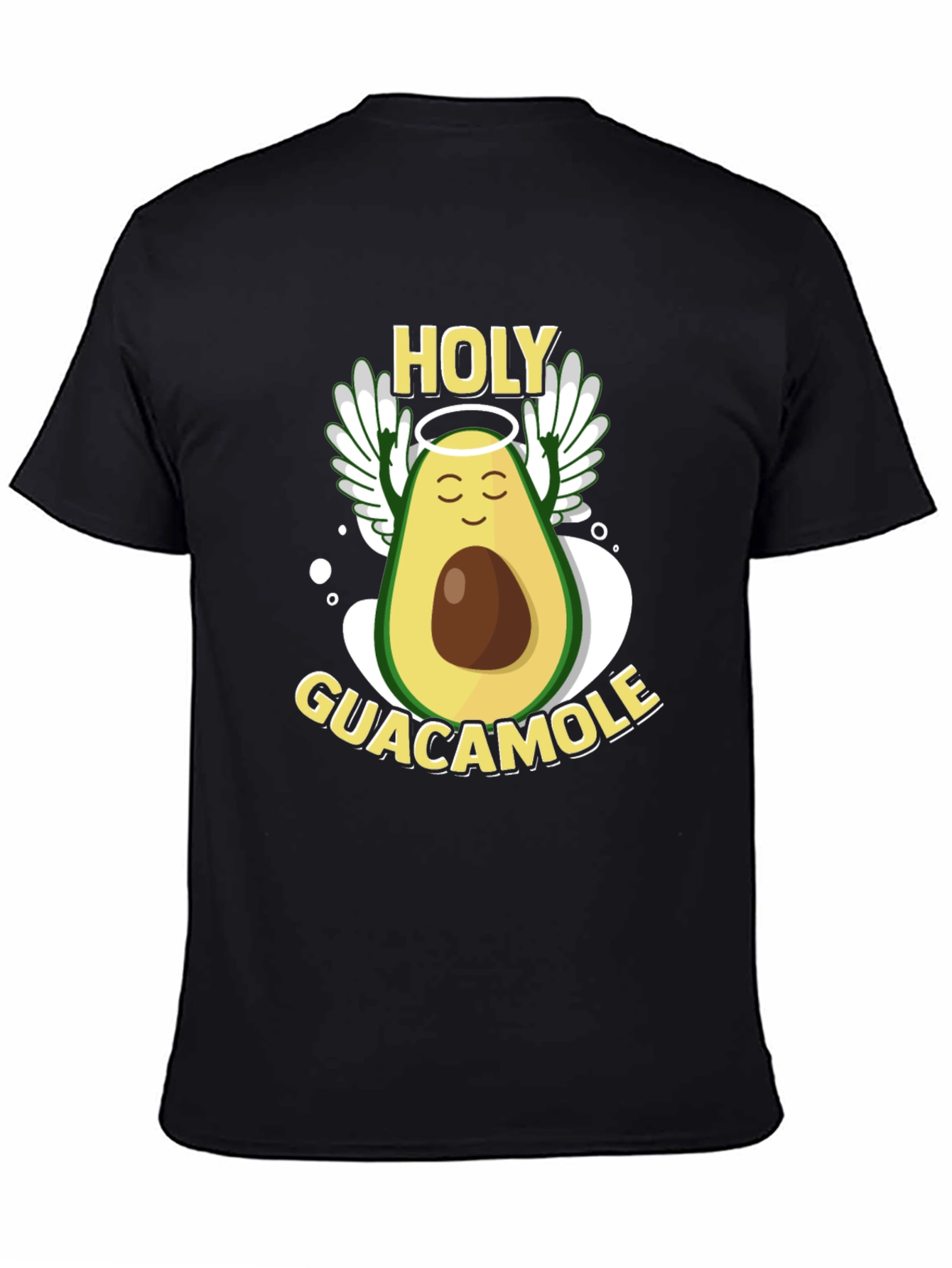 Black Holy Guacamole Black T-Shirt view 4