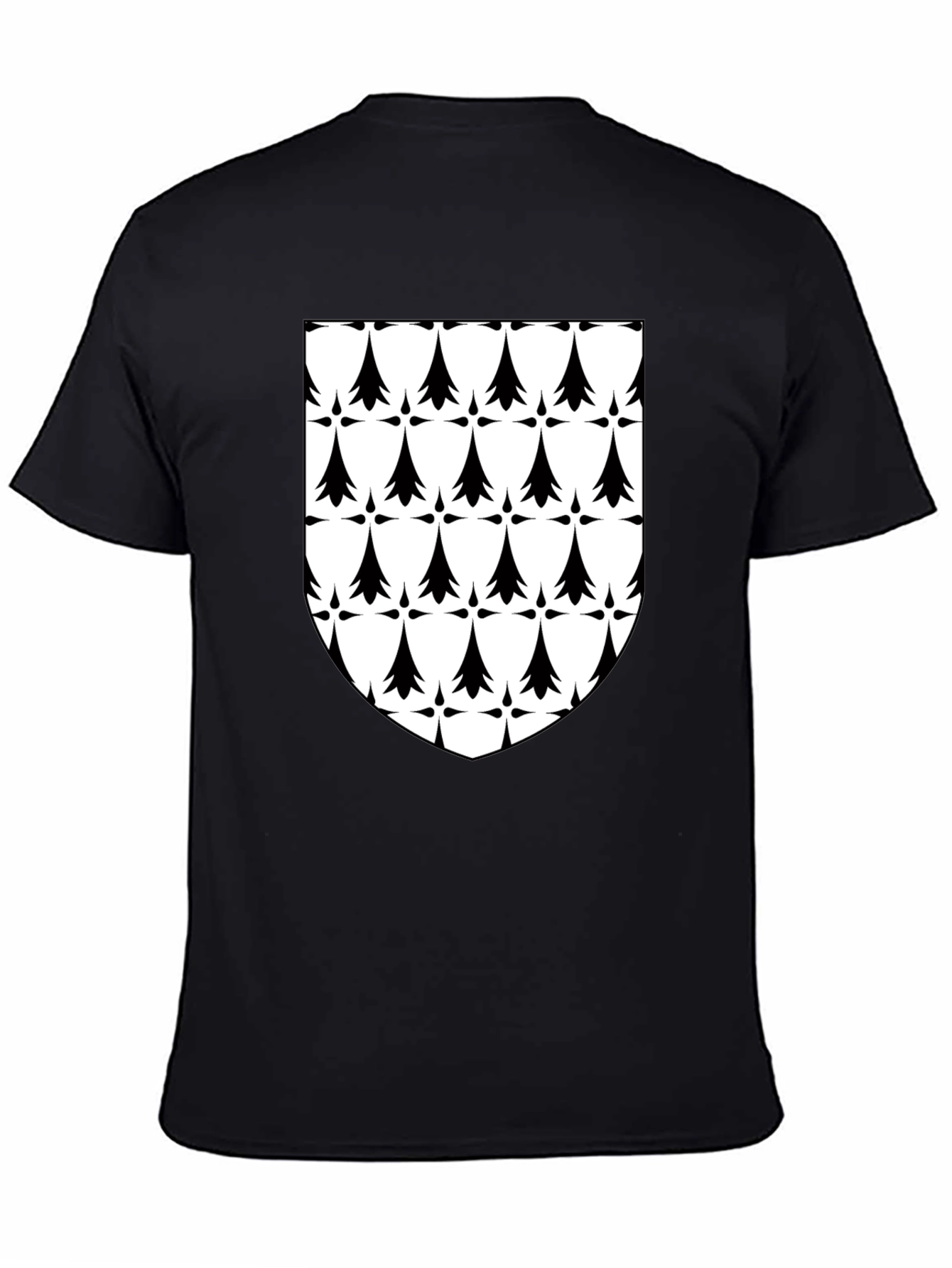 Breton Ermine T-Shirt - Black - 4