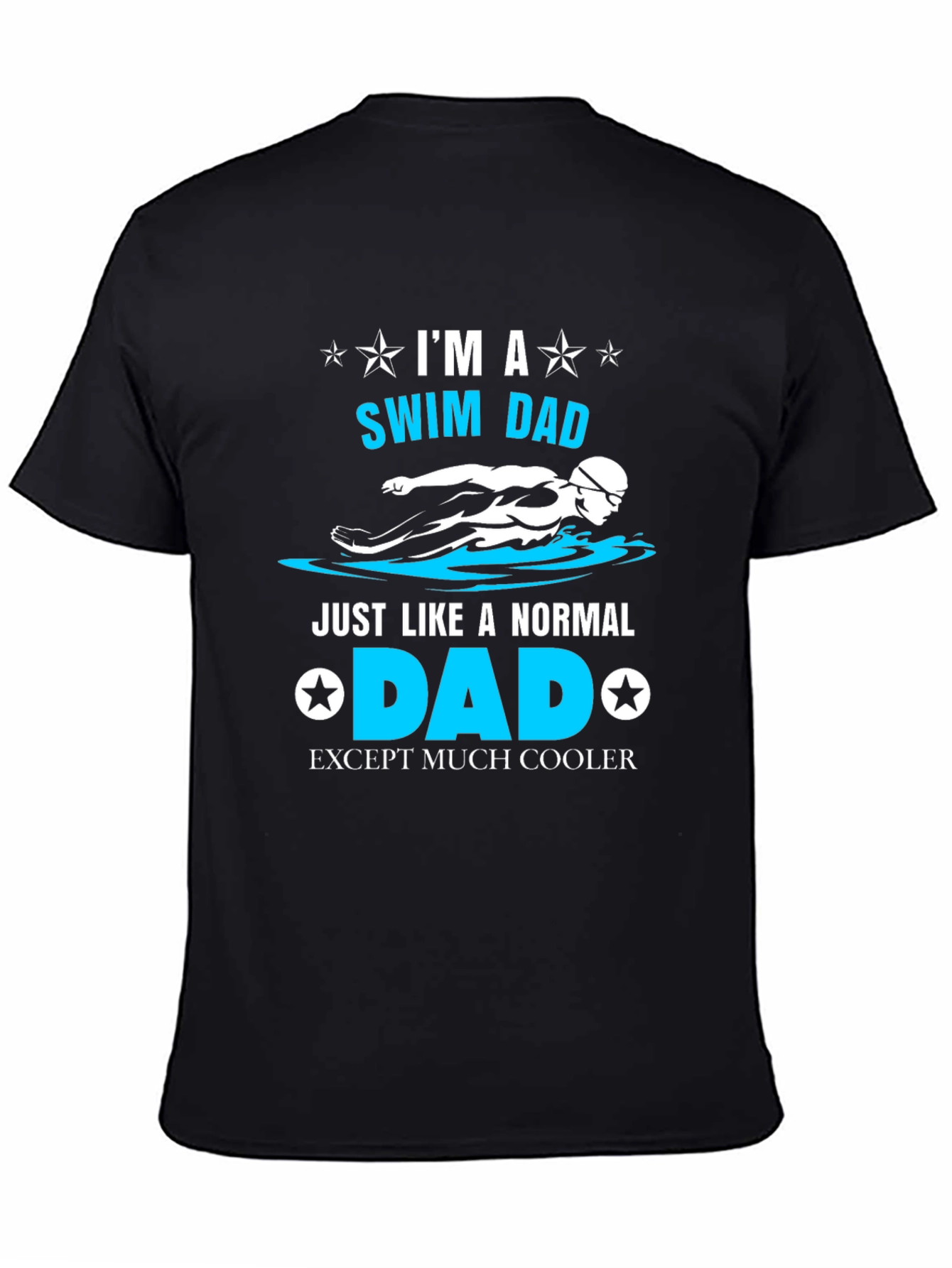 Swim Dad T-Shirt - Cool Father's Day Gift - 4