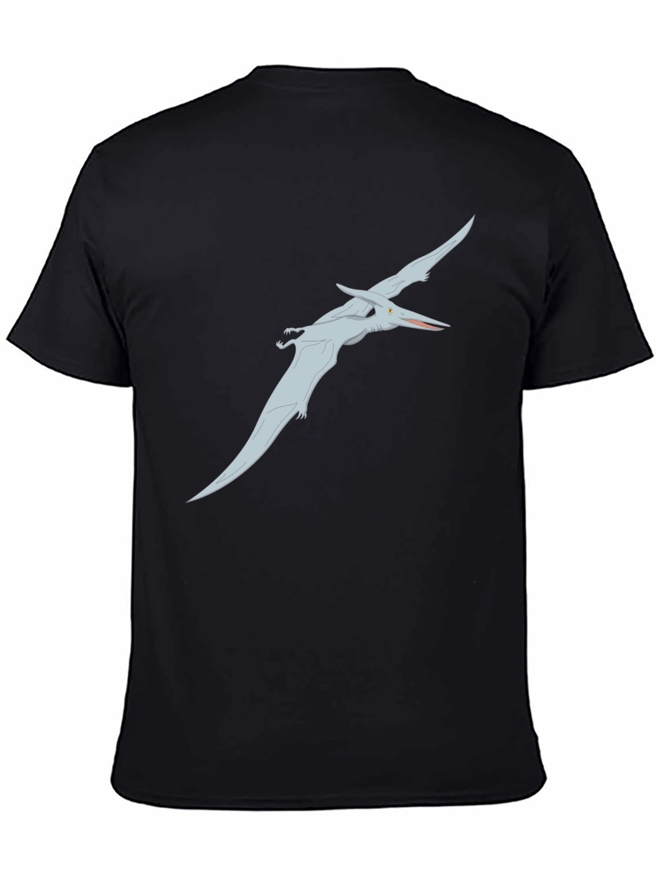 Black Pterodactyl Graphic Tee - Black T-Shirt view 4