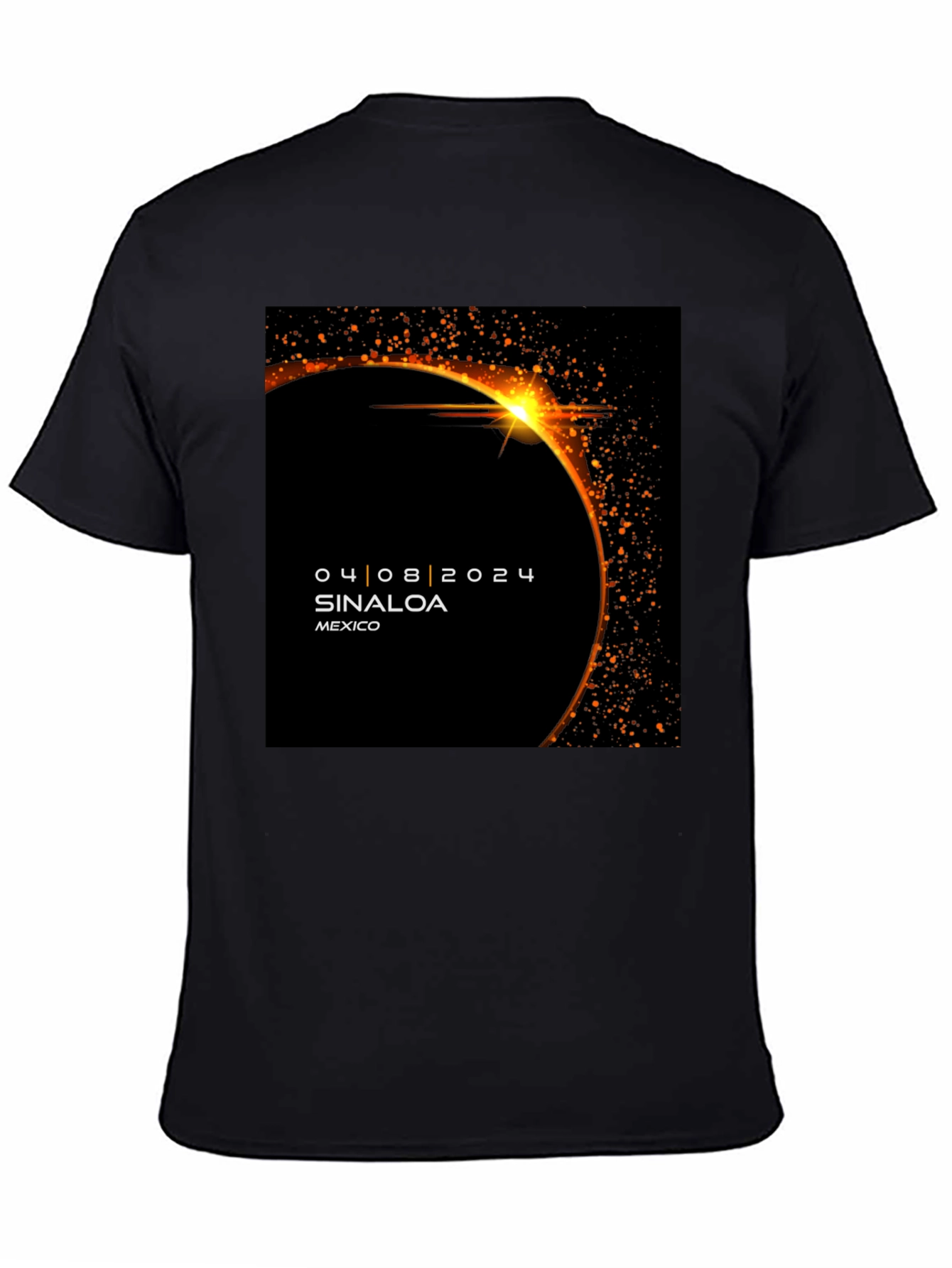 Sinaloa Mexico 2024 Eclipse T-Shirt - 4