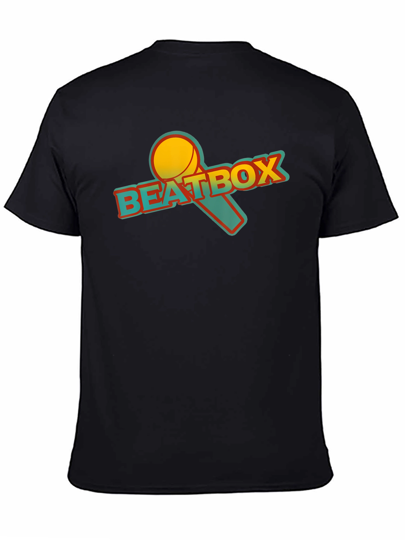 Black Beatbox Graphic Tee - Black view 4