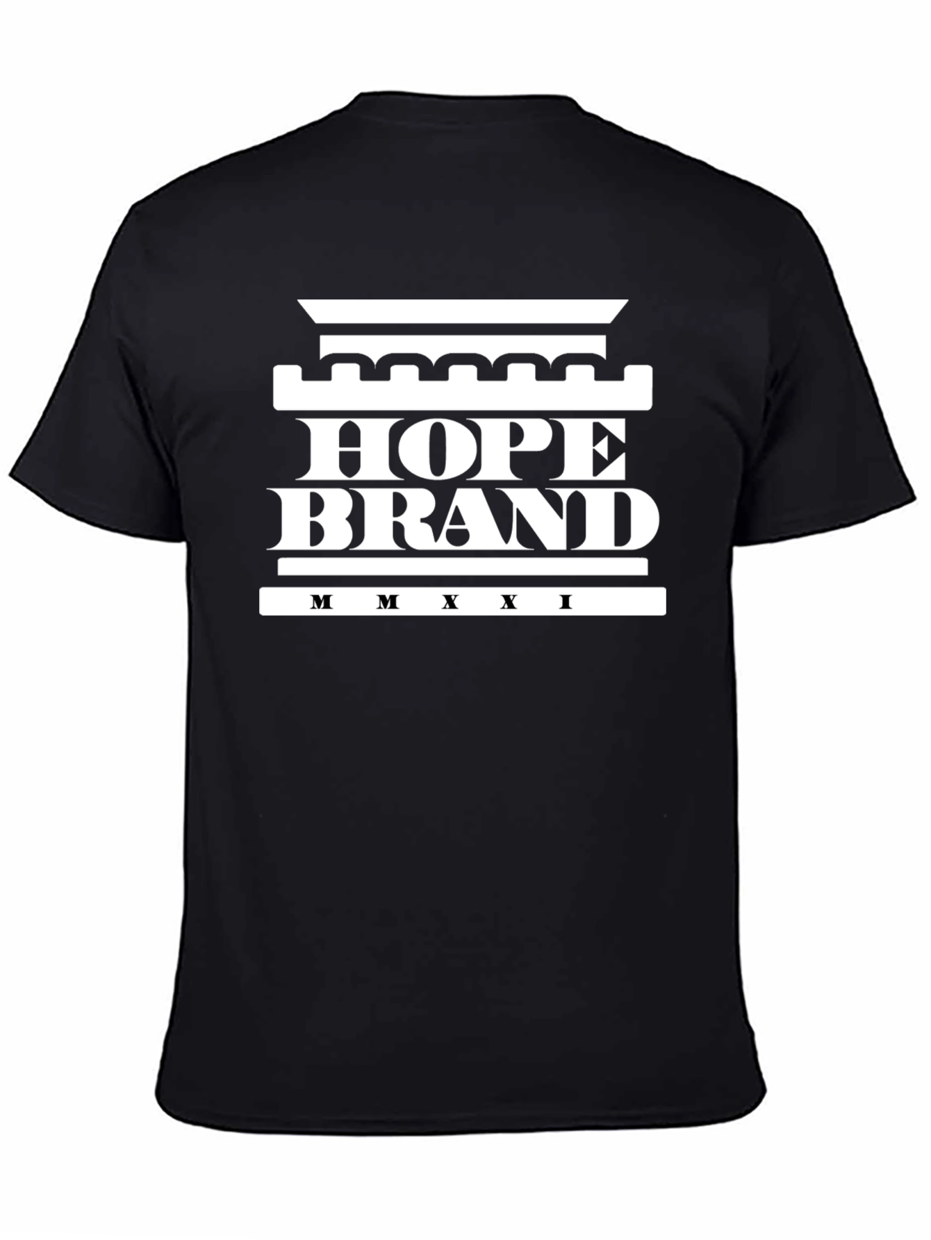 Black Hope Brand Black T-Shirt view 4