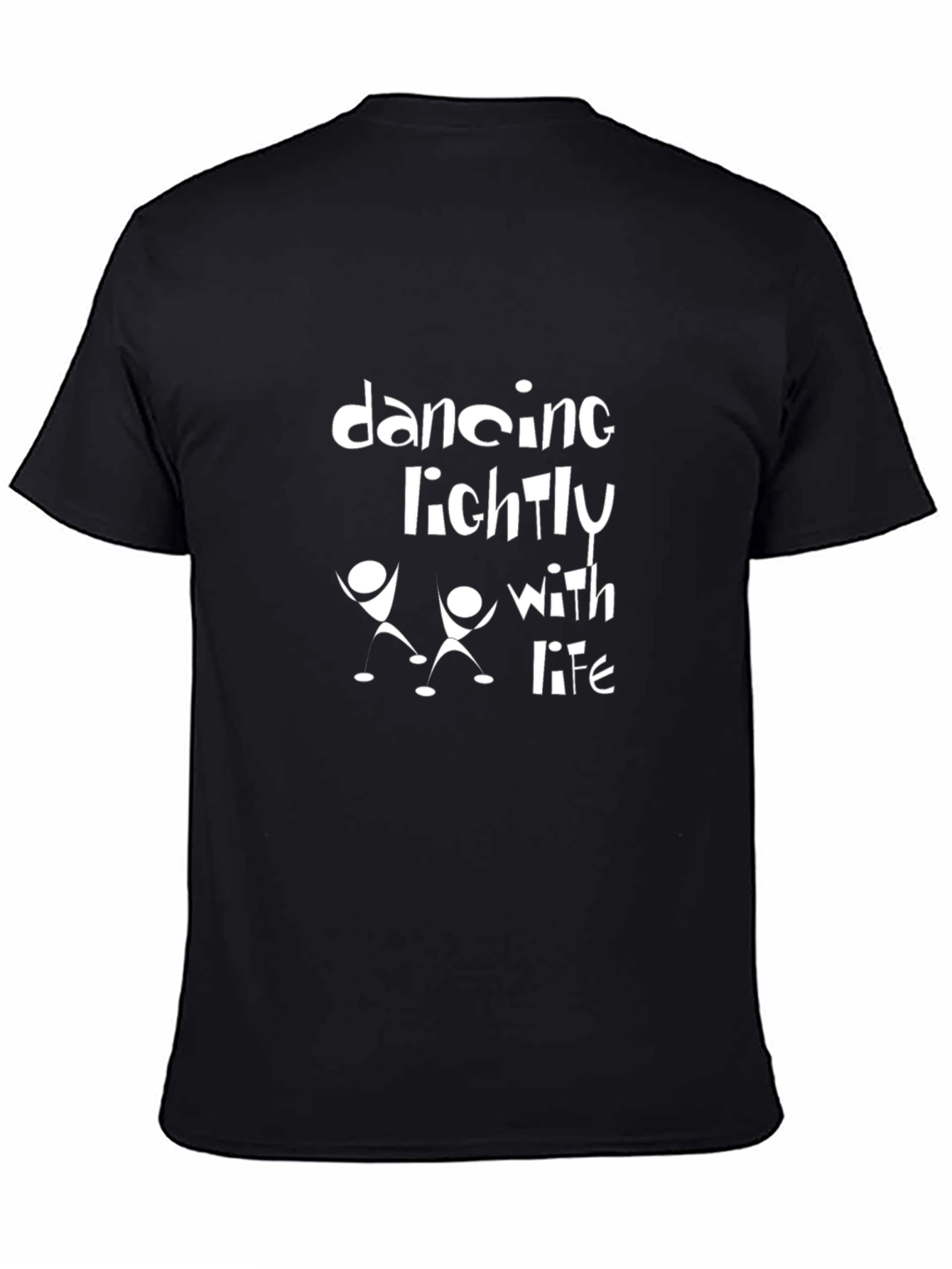 Dancing Lightly With Life Graphic Tee - 4