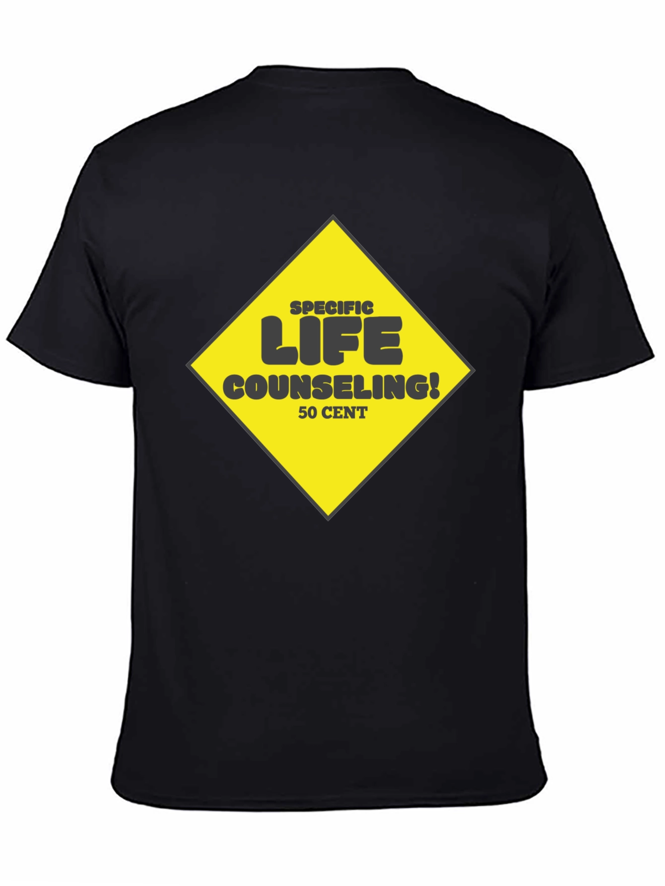 Black Specific Life Counseling T-Shirt view 4