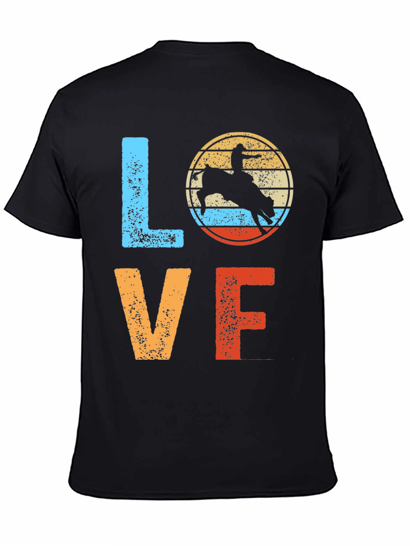 Black Love Rodeo T-Shirt view 4