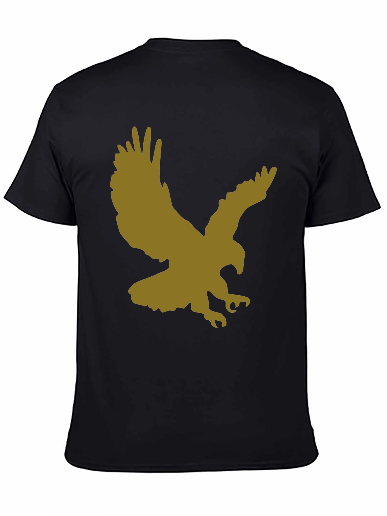 Black Eagle Graphic Black T-Shirt view 4