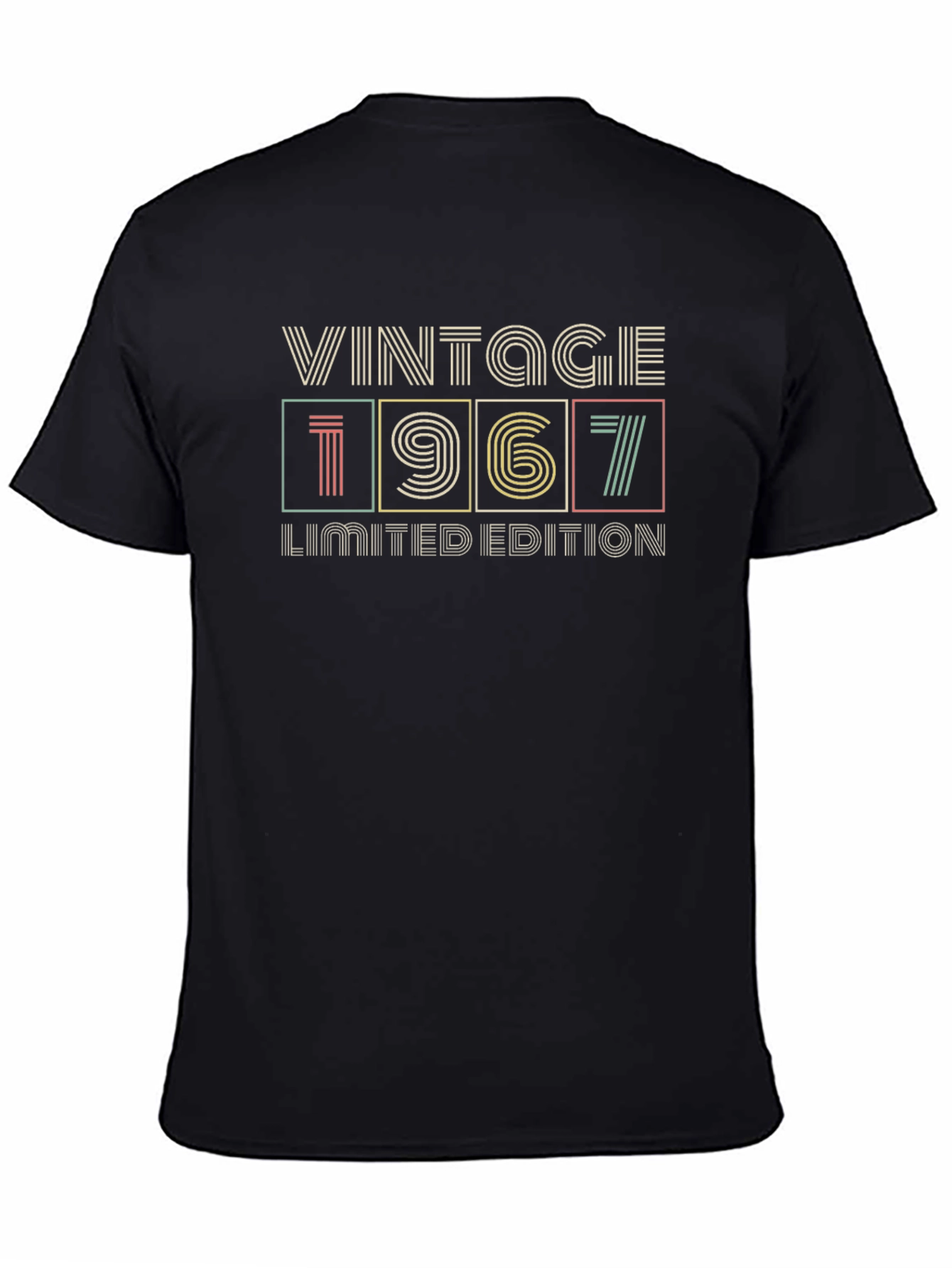 Black Vintage 1967 Limited Edition Black T-Shirt view 4