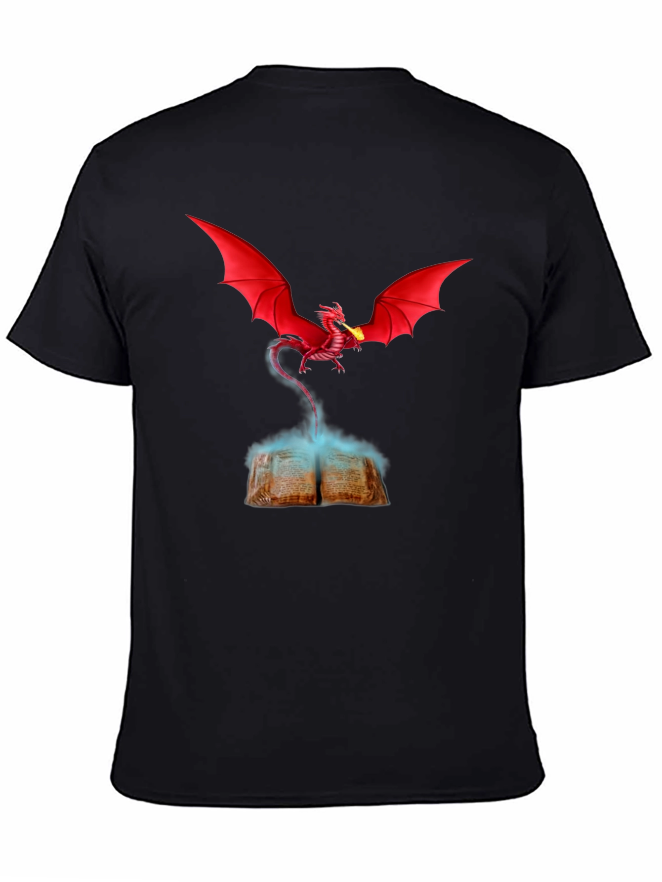 Dragon Book T-Shirt - Unleash the Magic! - 4