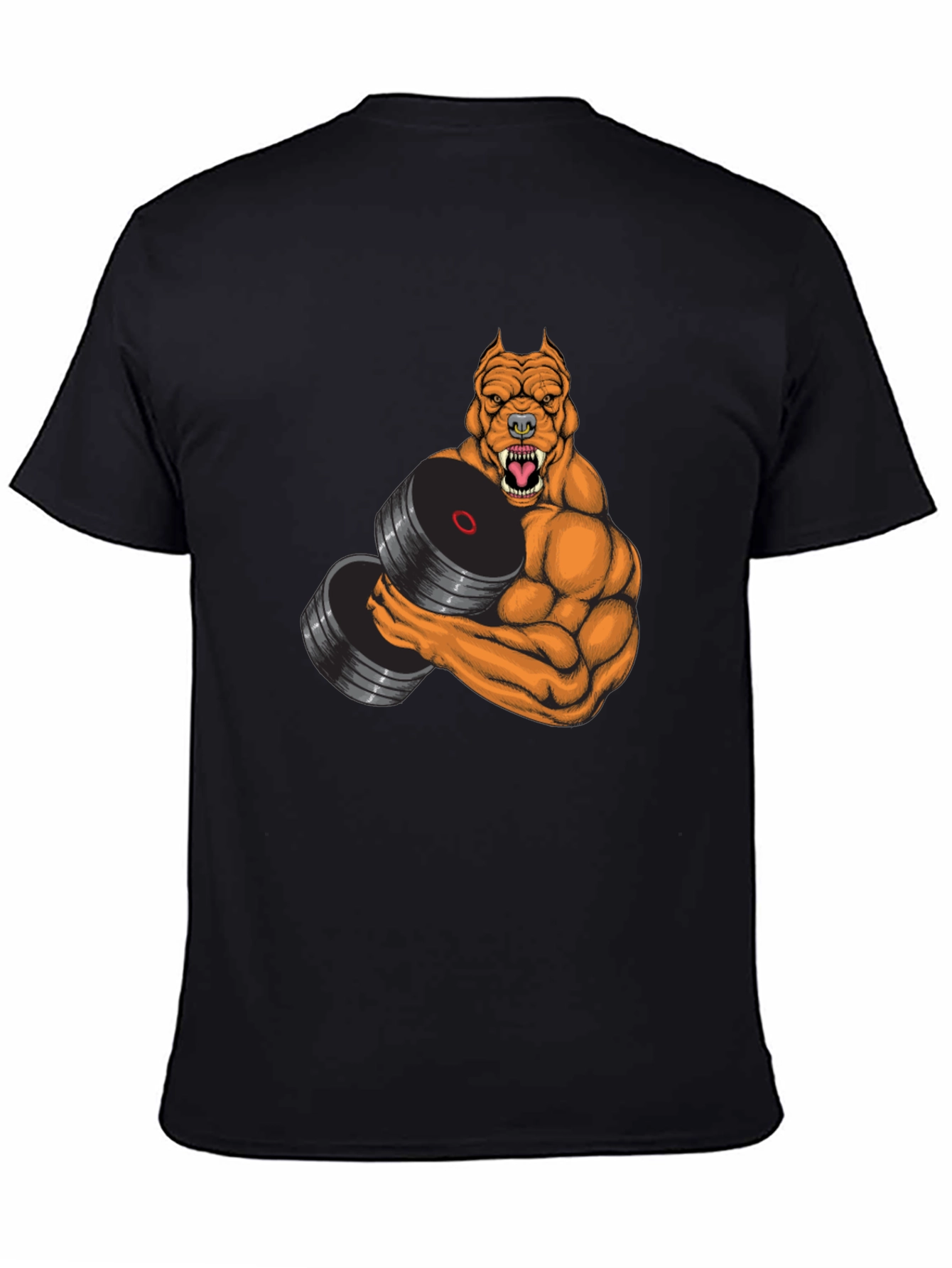 Black Pitbull Gym Black T-Shirt view 4