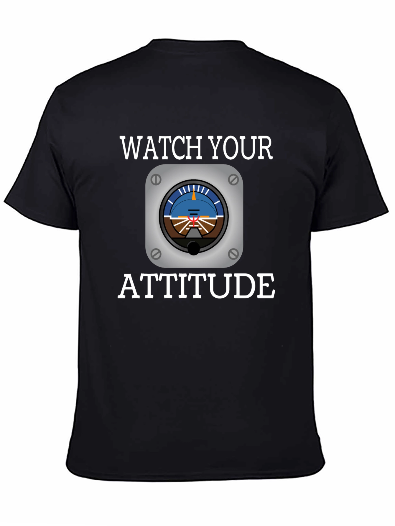 Black Watch Your Attitude Pilot T-Shirt view 4