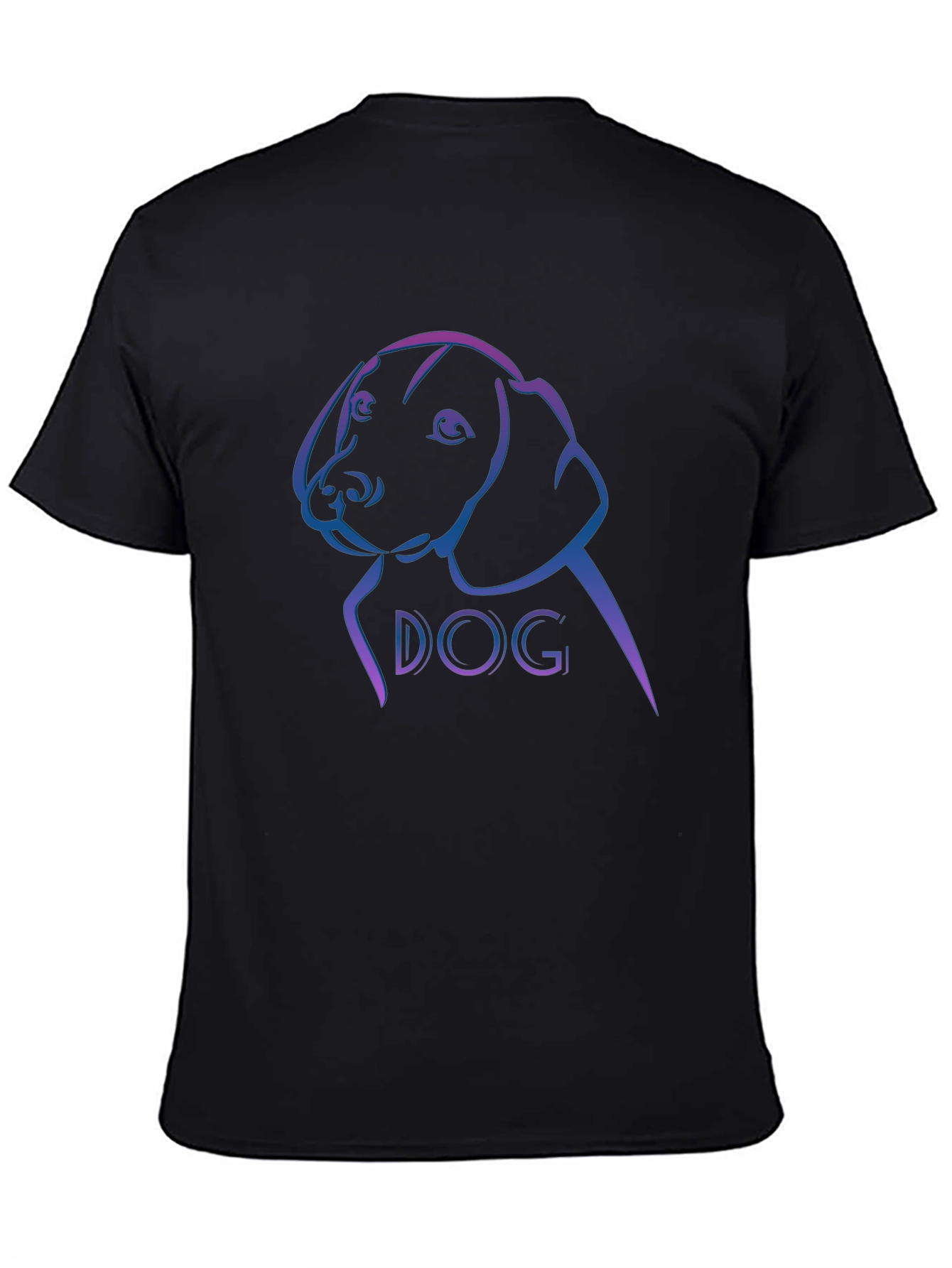 Black Dog Graphic Tee - Stylish & Comfortable view 4
