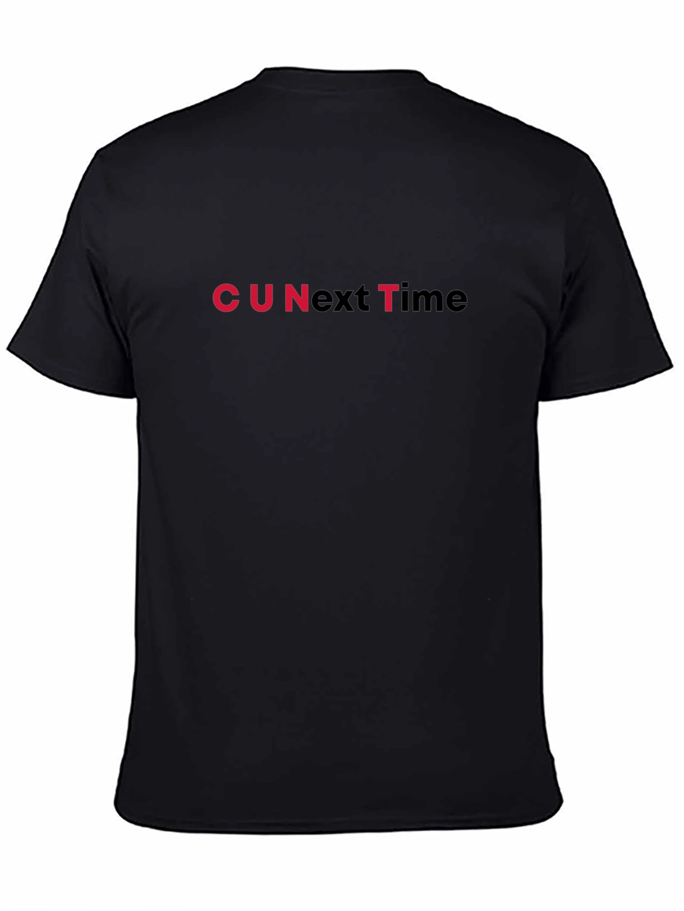 Black CU Next Time Graphic T-Shirt - Black view 4