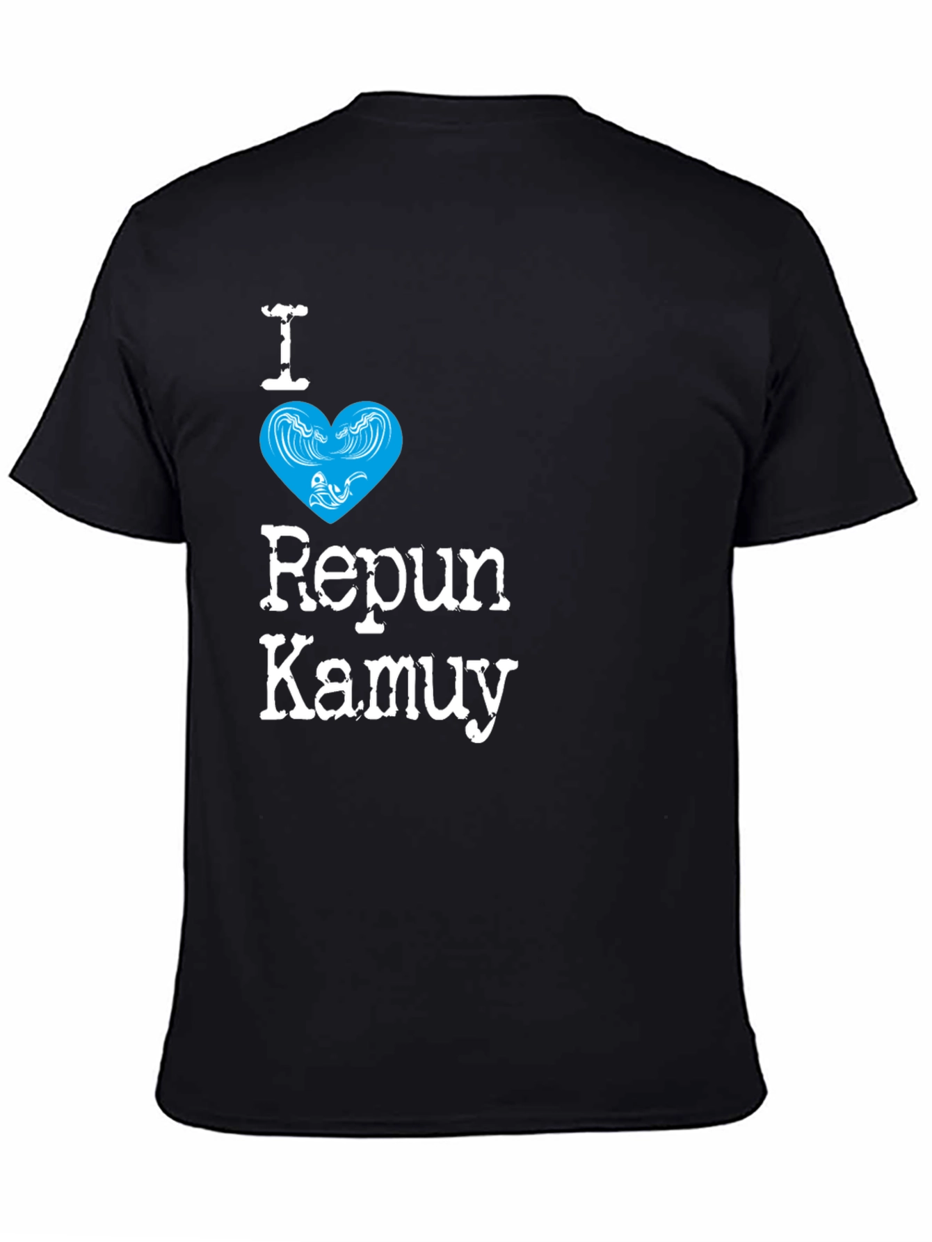 Black I Love Repun Kamuy Tee view 4