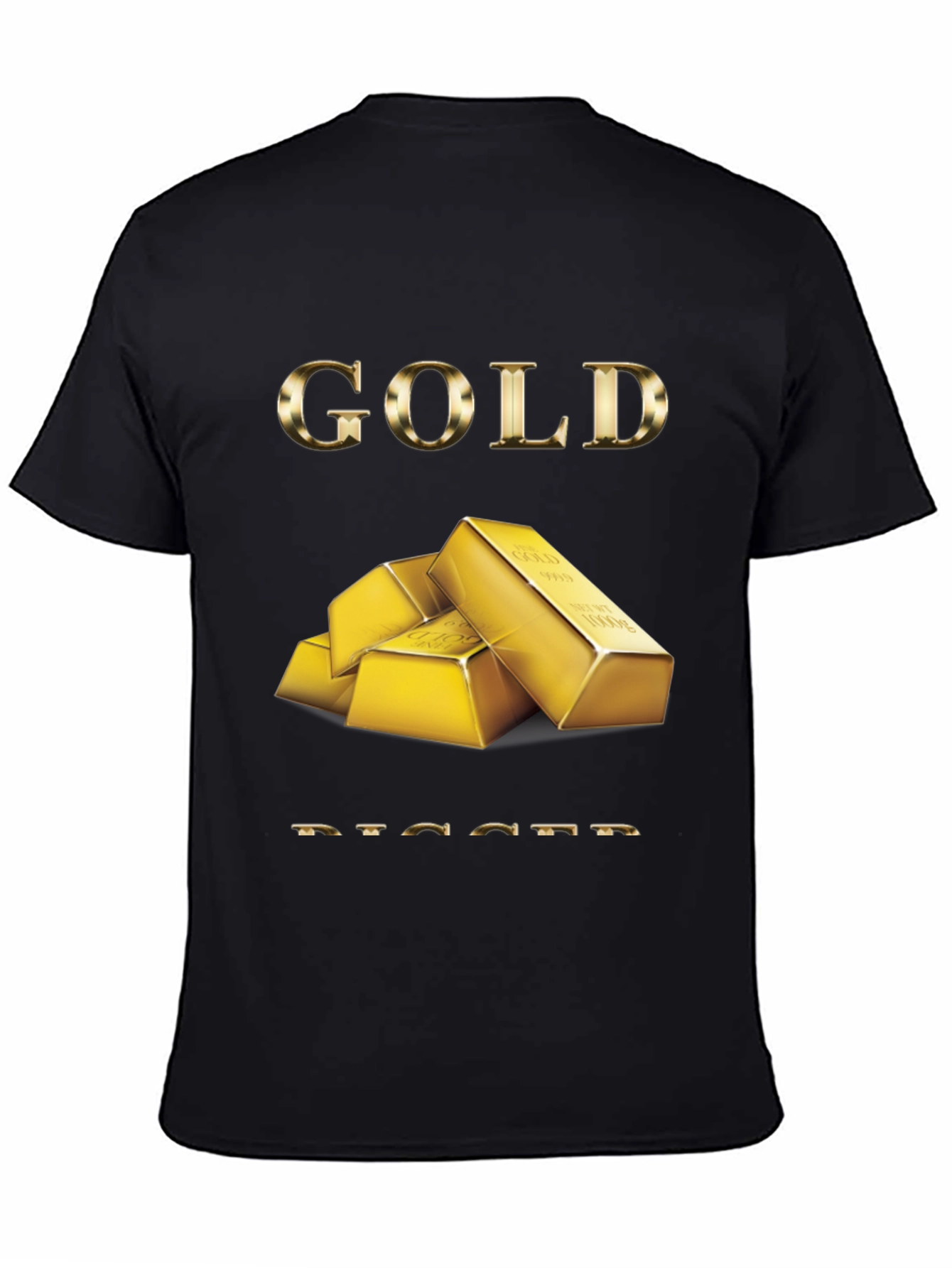 Black Gold Digger Graphic Tee view 4