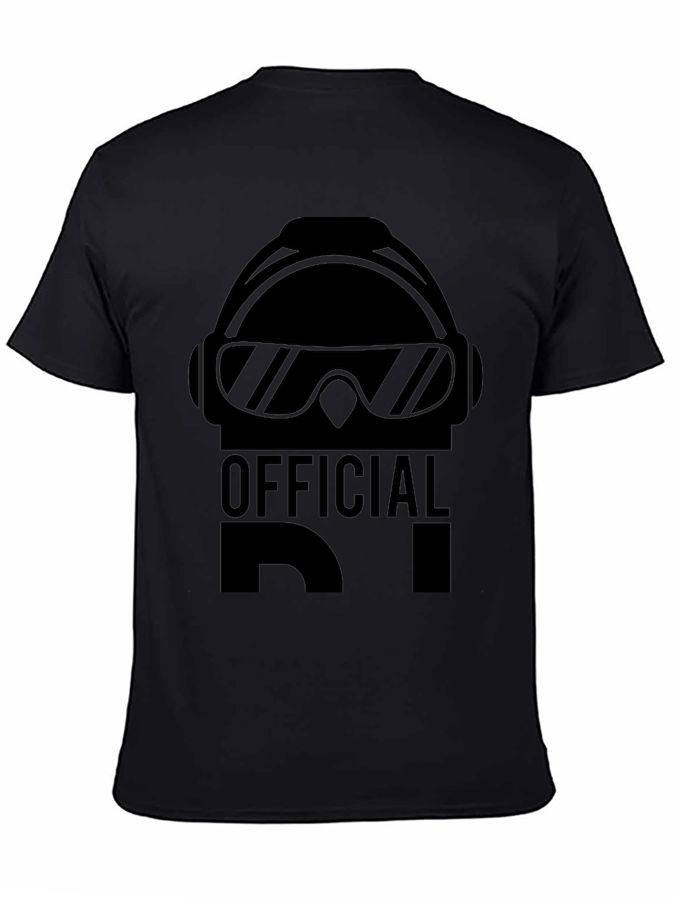 Black Official DJ Black Graphic Tee view 4