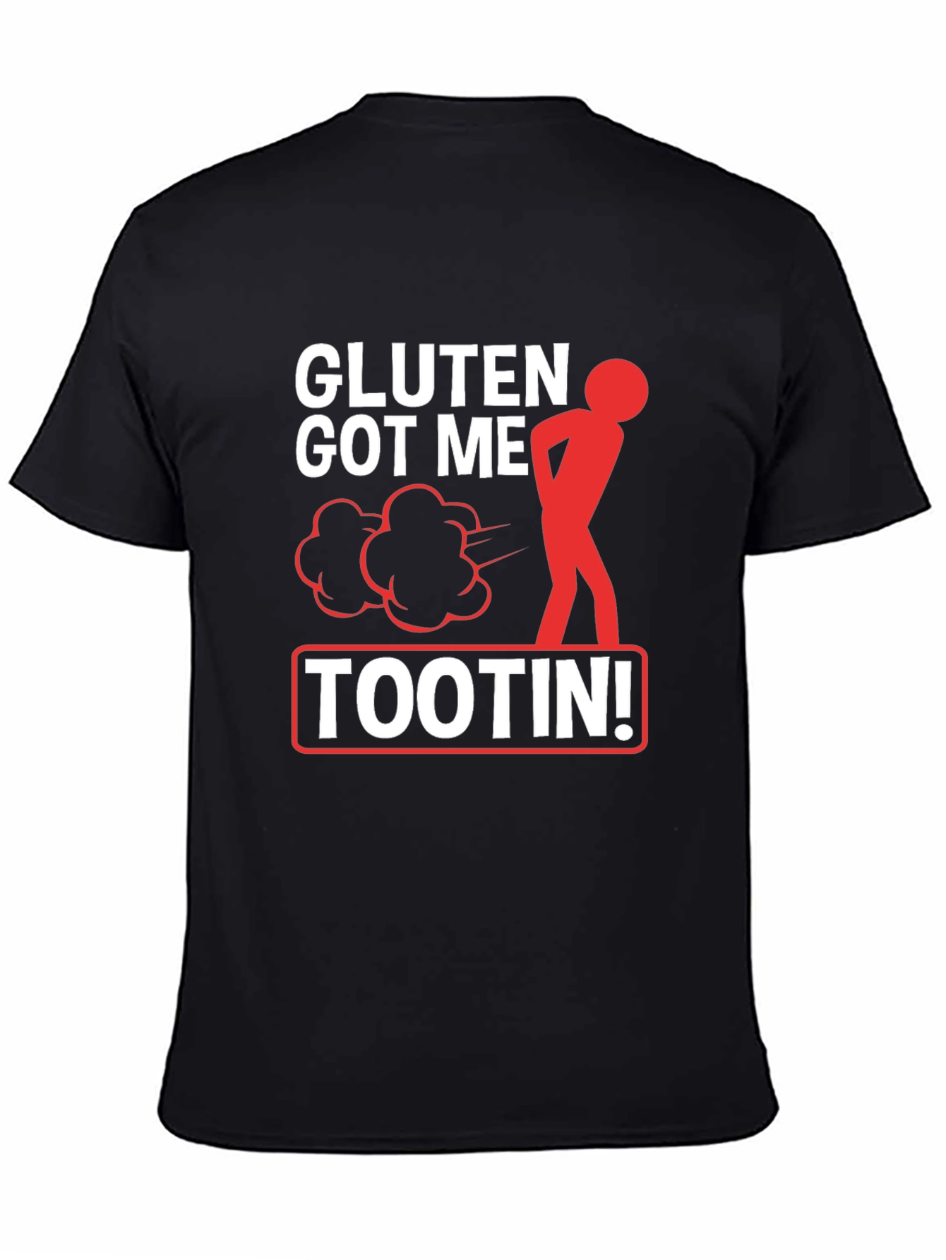 Gluten Got Me Tootin' Graphic T-Shirt - 4