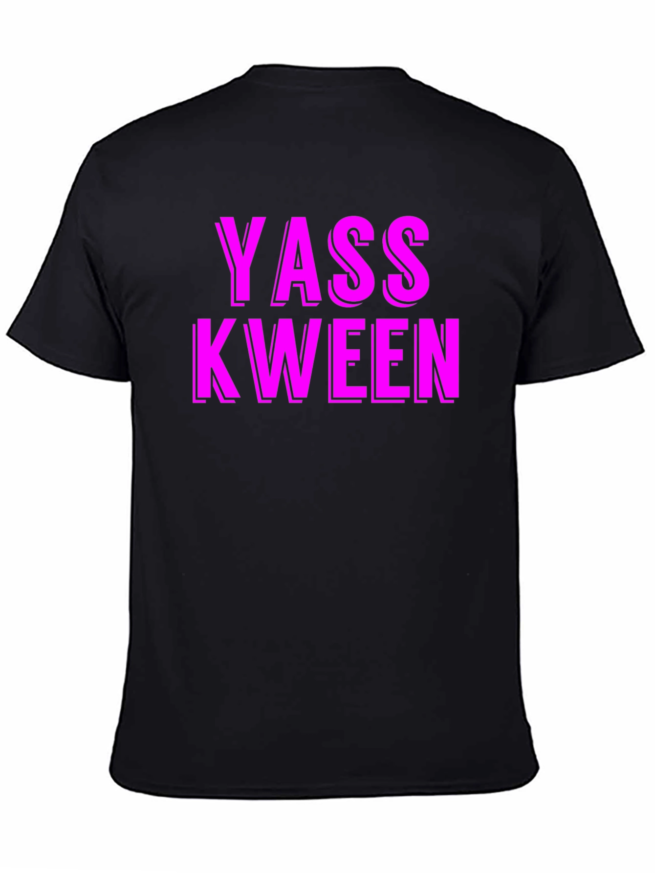 Black Yass Kween Graphic Tee - Black view 4