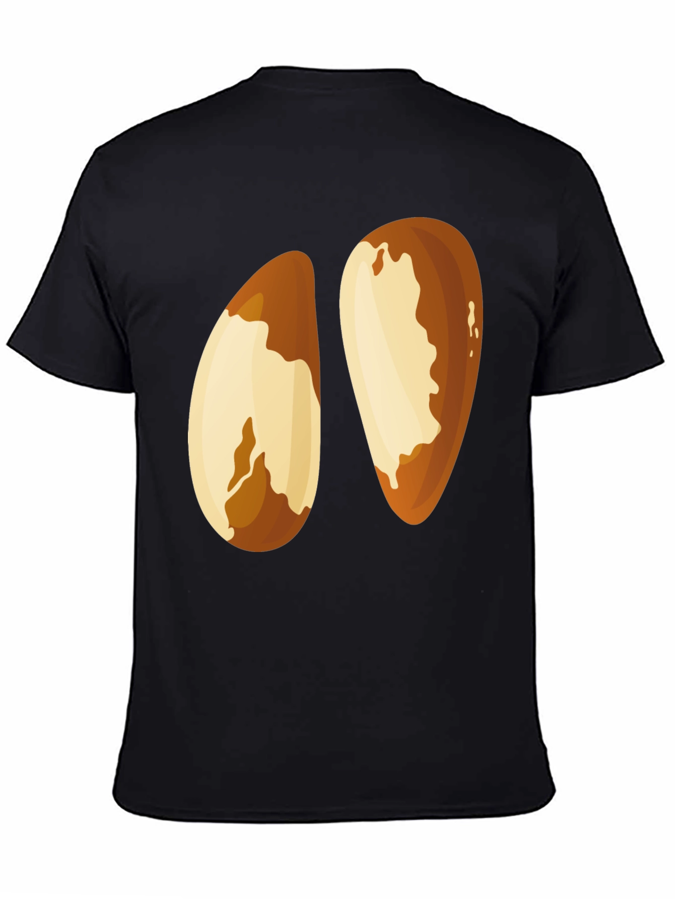 Brazil Nut Graphic Tee - Novelty Nut Design T-Shirt - 4