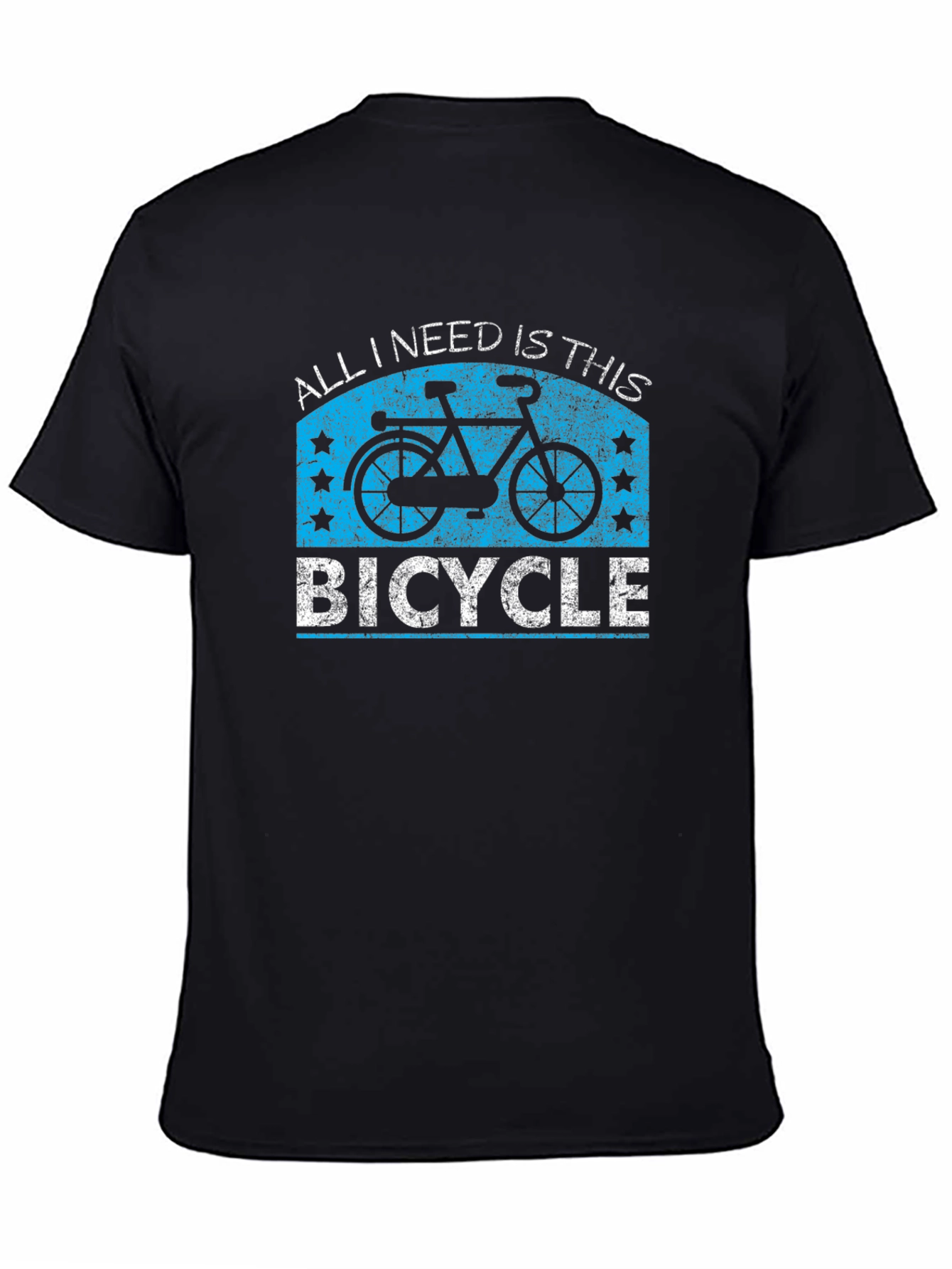 All I Need Is This Bicycle Graphic T-Shirt - 4