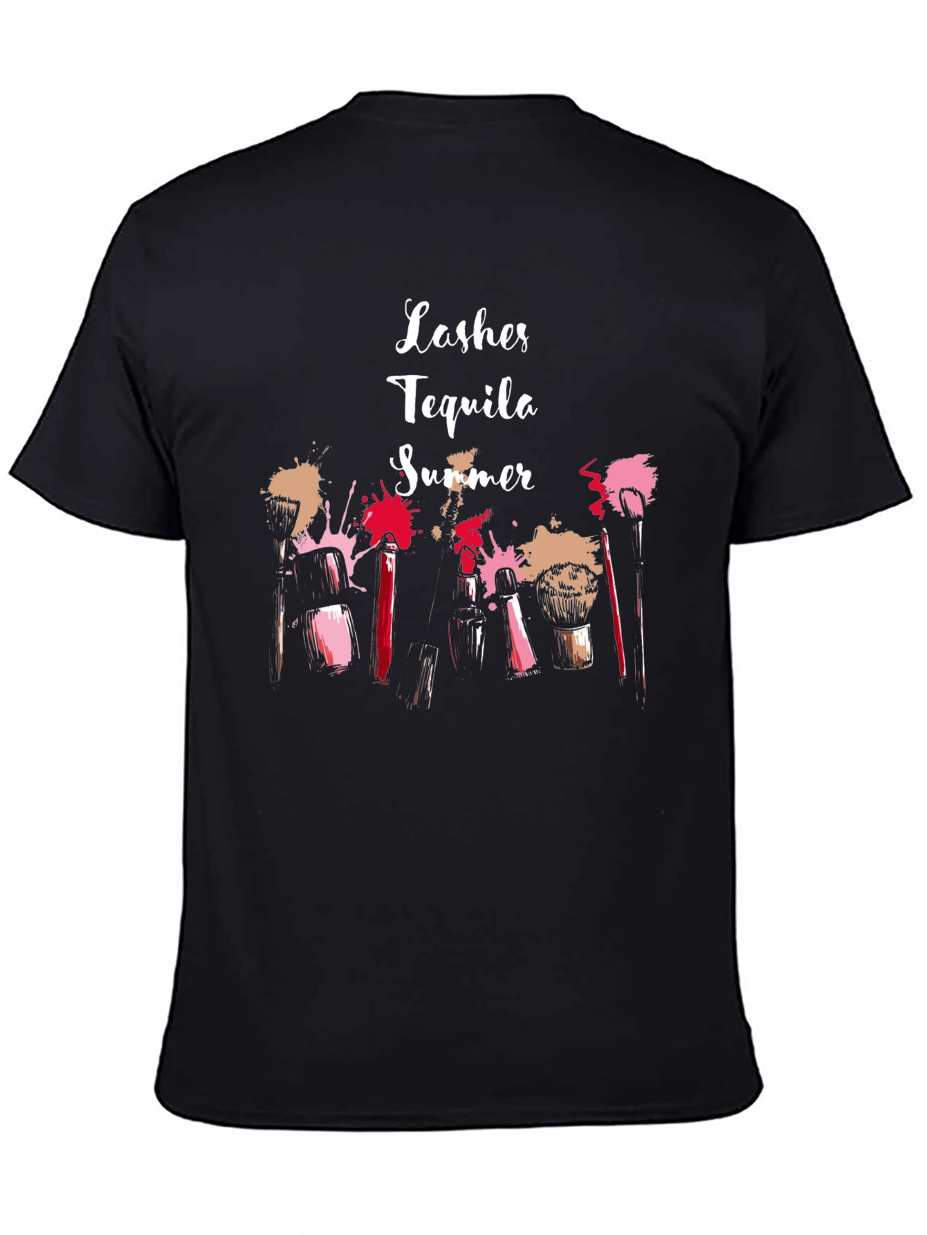 Black Lashes Tequila Summer Graphic Tee - Unisex view 4