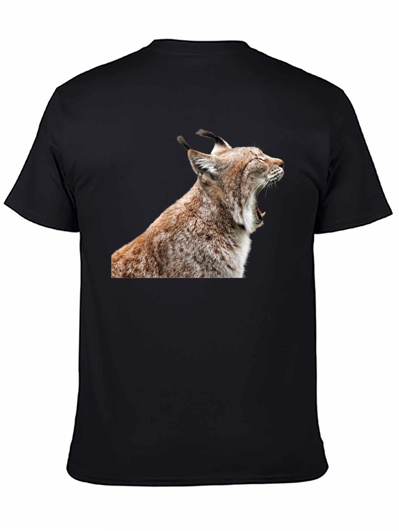 Lynx Graphic T-Shirt - Black - 4