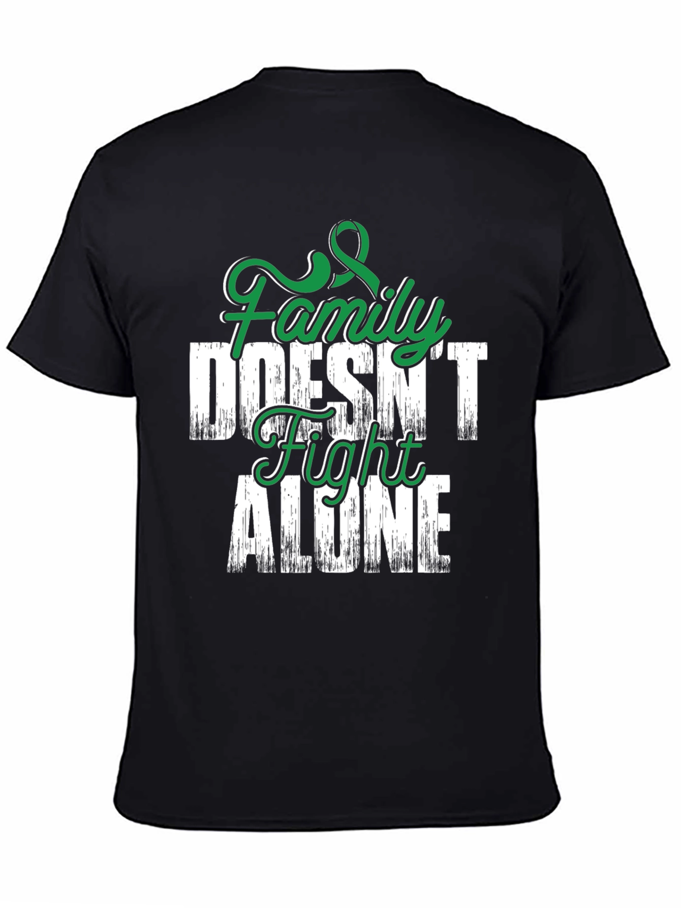 Family Doesn't Fight Alone Awareness T-Shirt - 4
