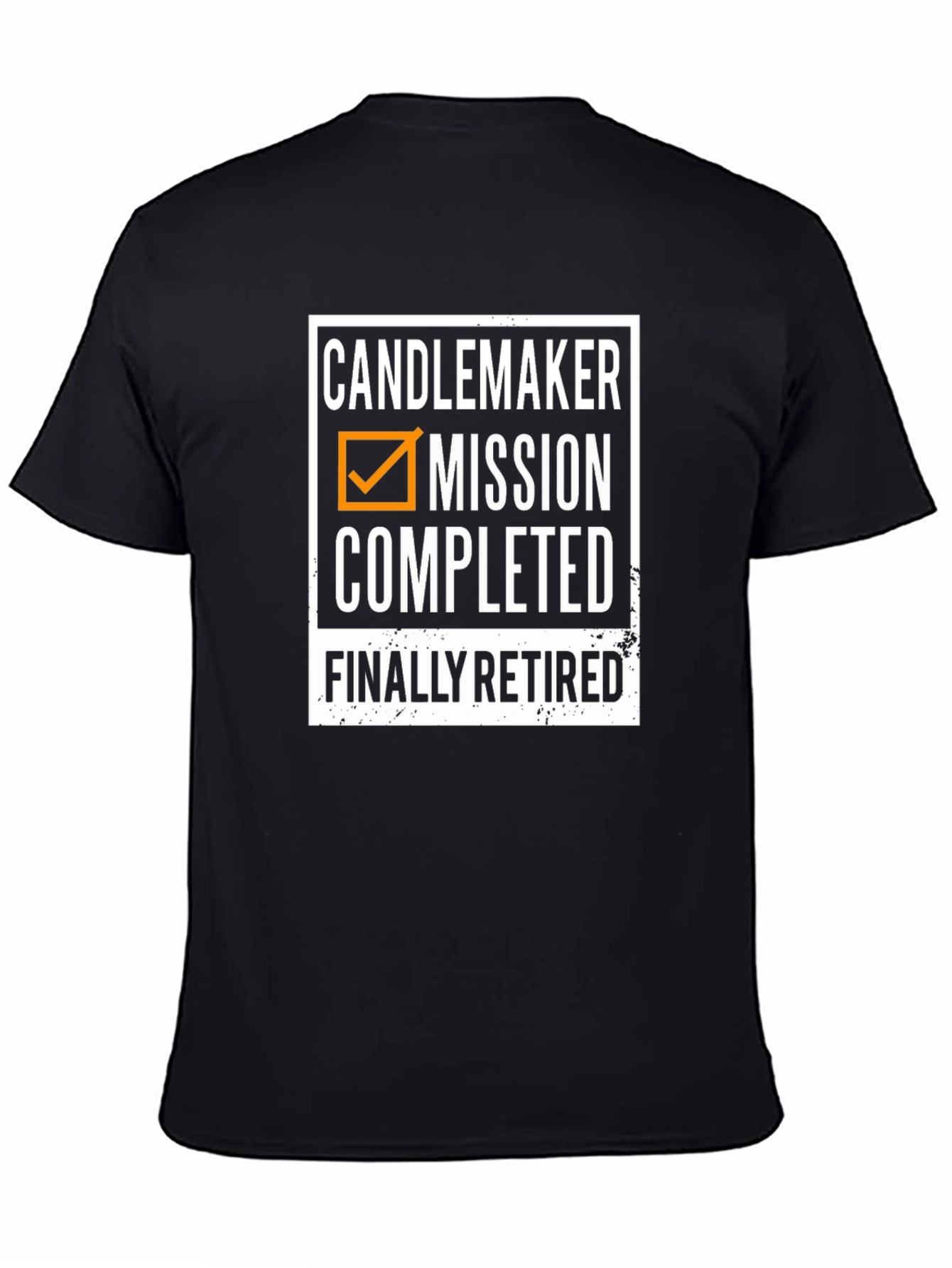 Black Candlemaker Mission Completed Retired Graphic Tee view 4