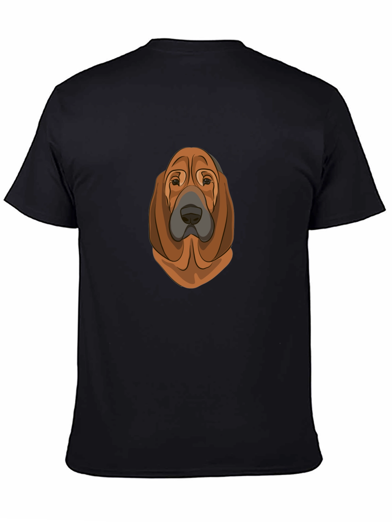 Black Dog Breed Graphic T-Shirt - Black view 4