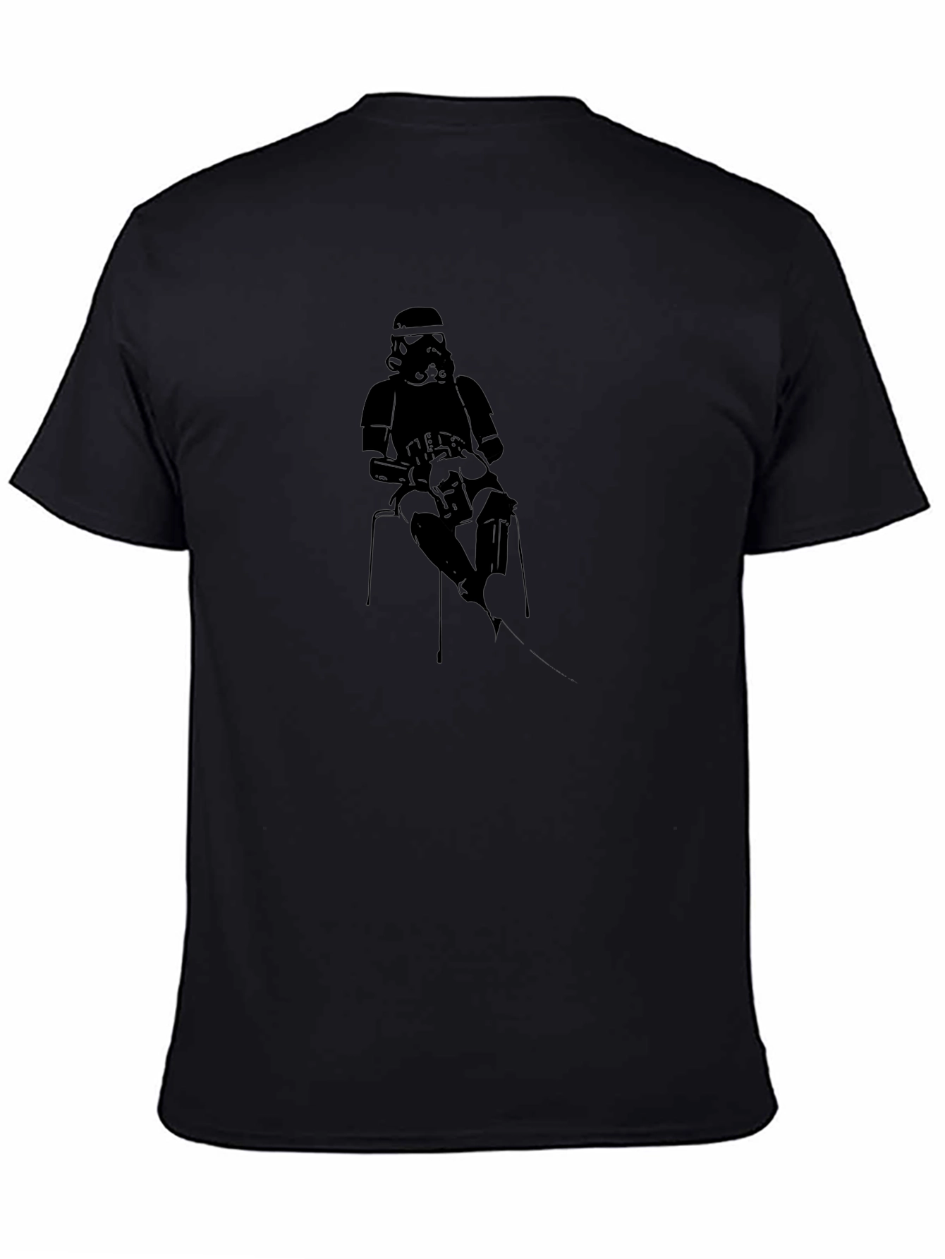Black Stormtrooper Leisure T-Shirt - Black view 4