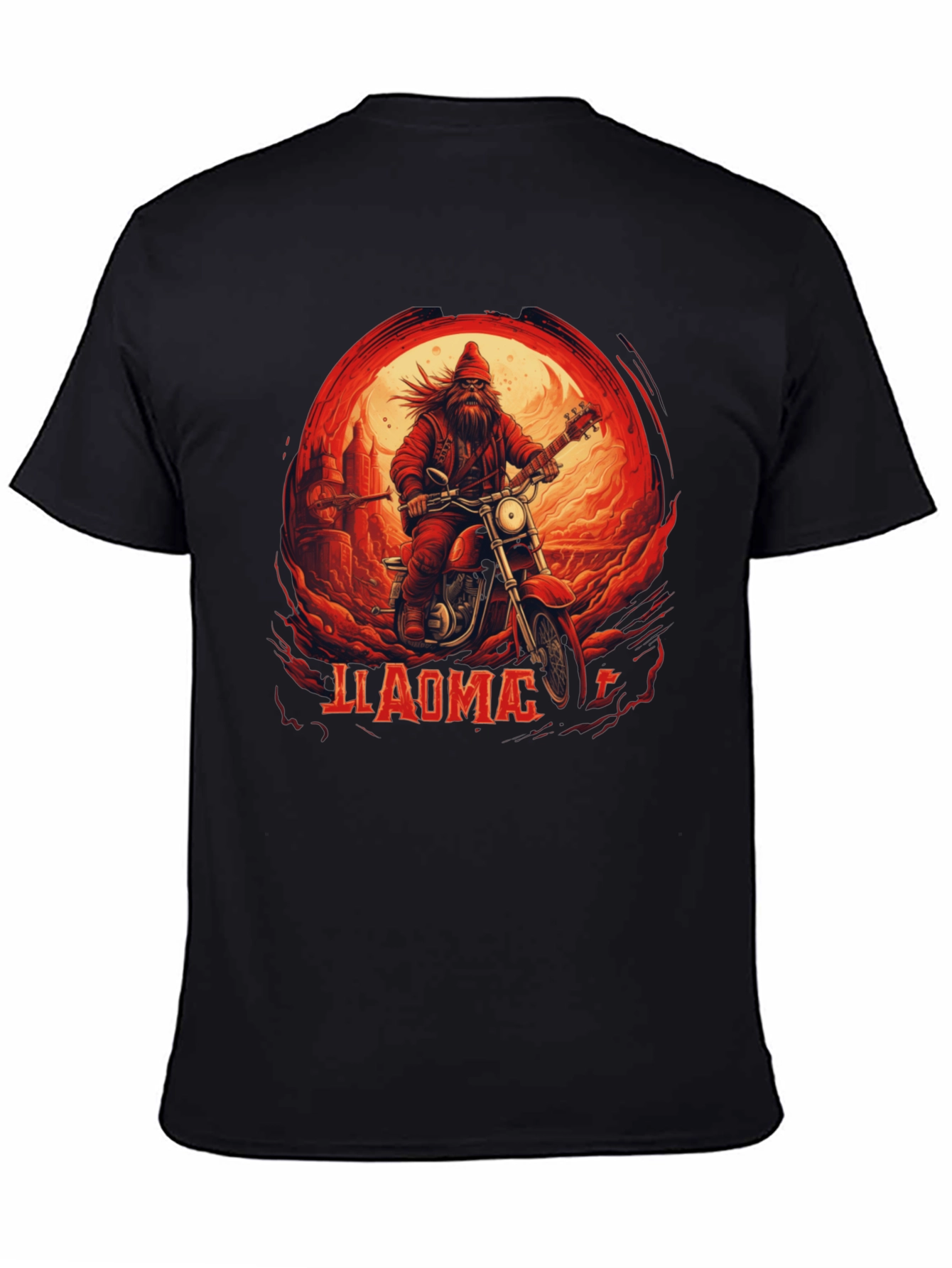 Biker Santa T-Shirt - 4