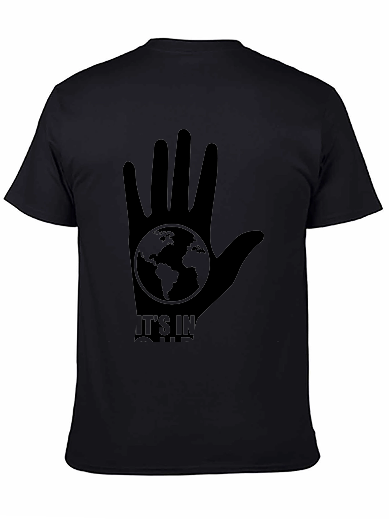 Black Earth in Our Hands Graphic T-Shirt view 4