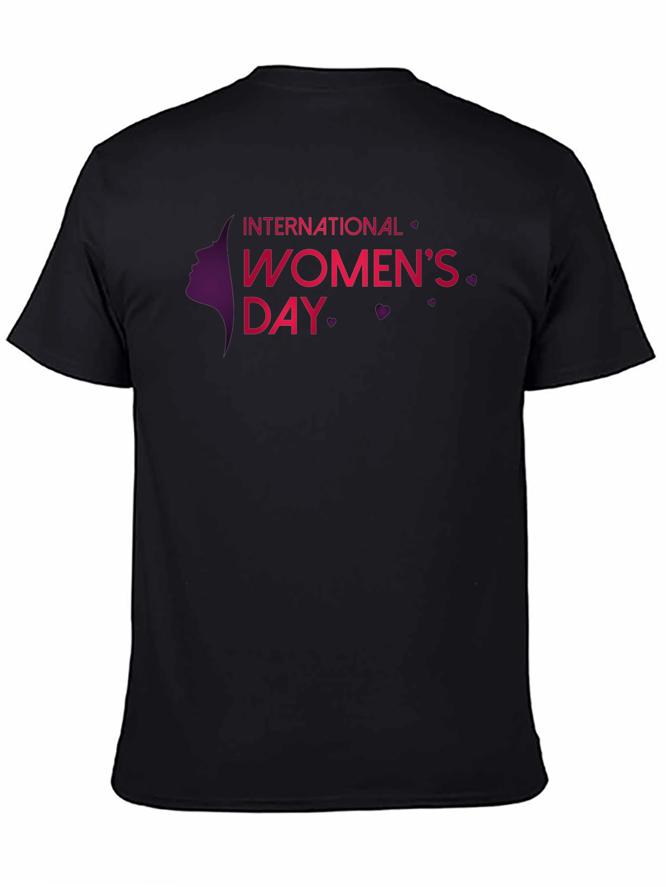 Black International Women's Day Graphic Tee view 4