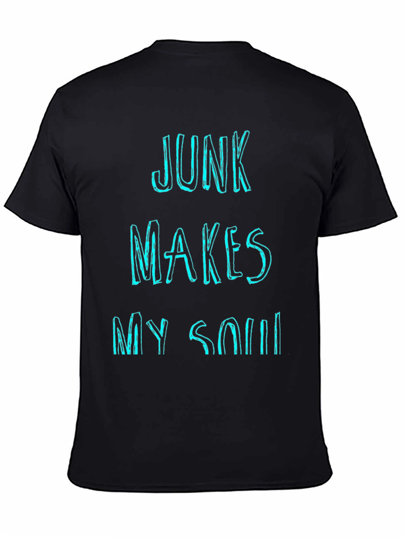 Black Junk Makes My Soul Happy Graphic T-Shirt view 4