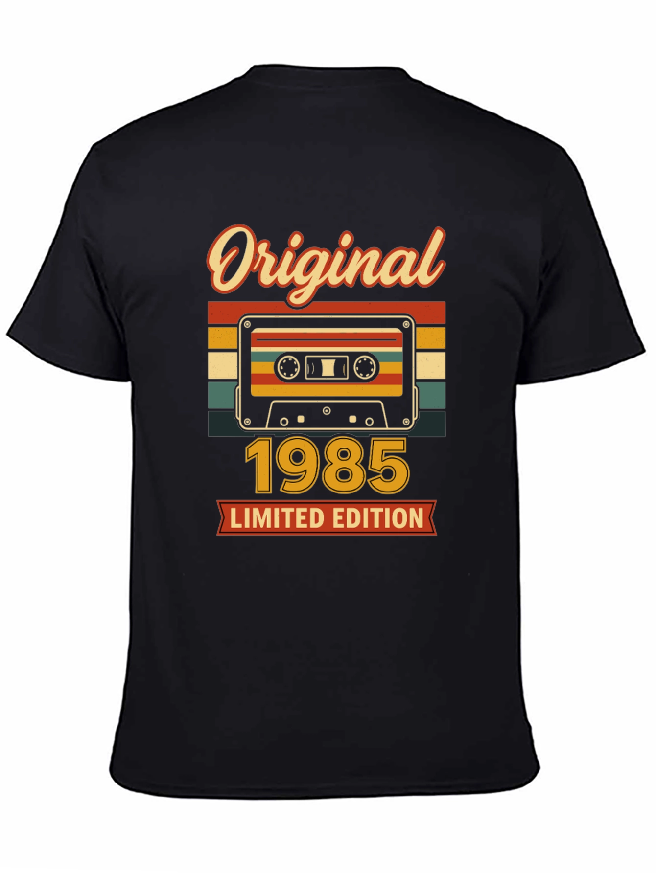 Black Original 1985 Limited Edition Graphic Tee view 4