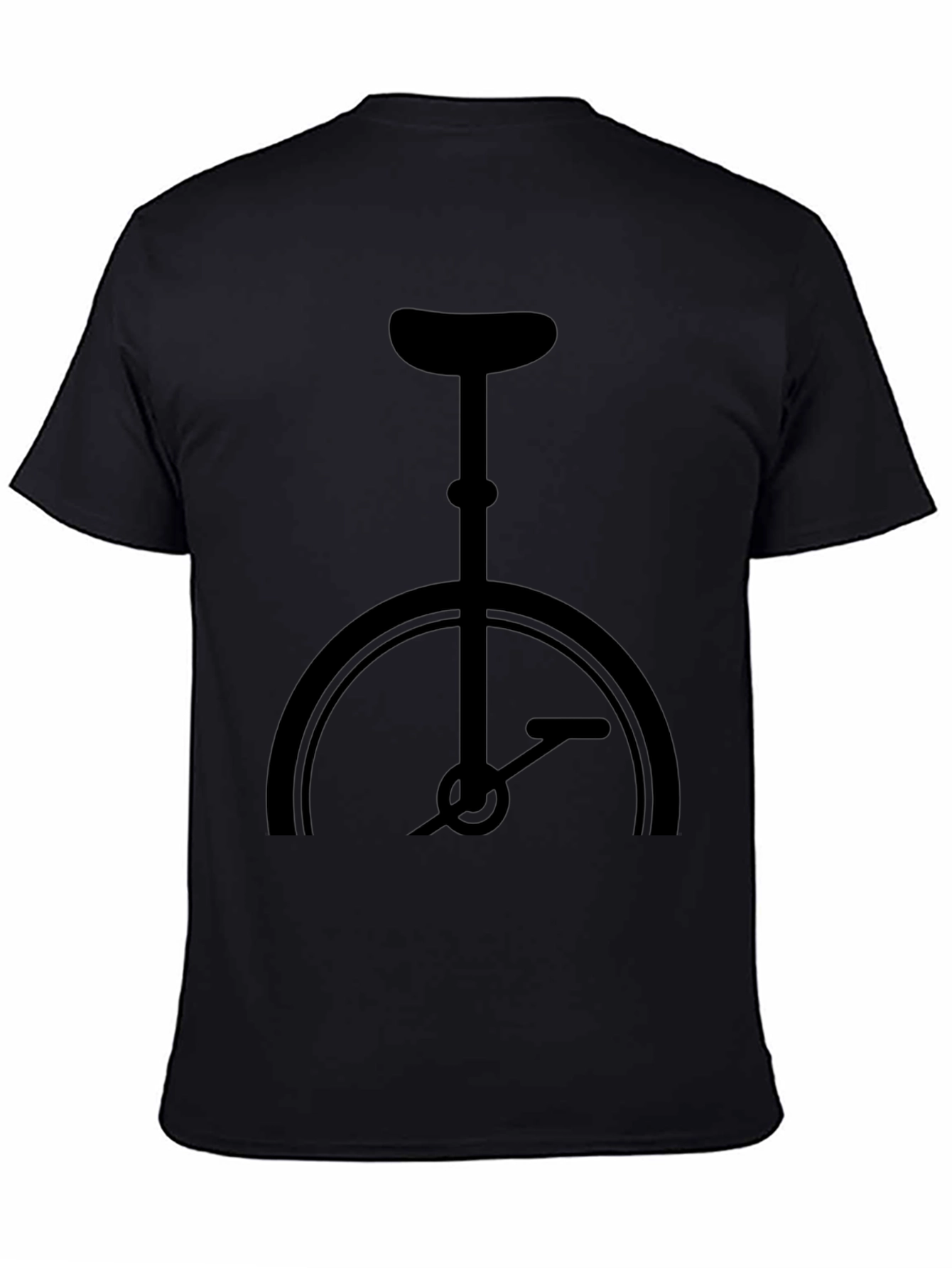 Black Unicycle Graphic Tee - Ride in Style view 4