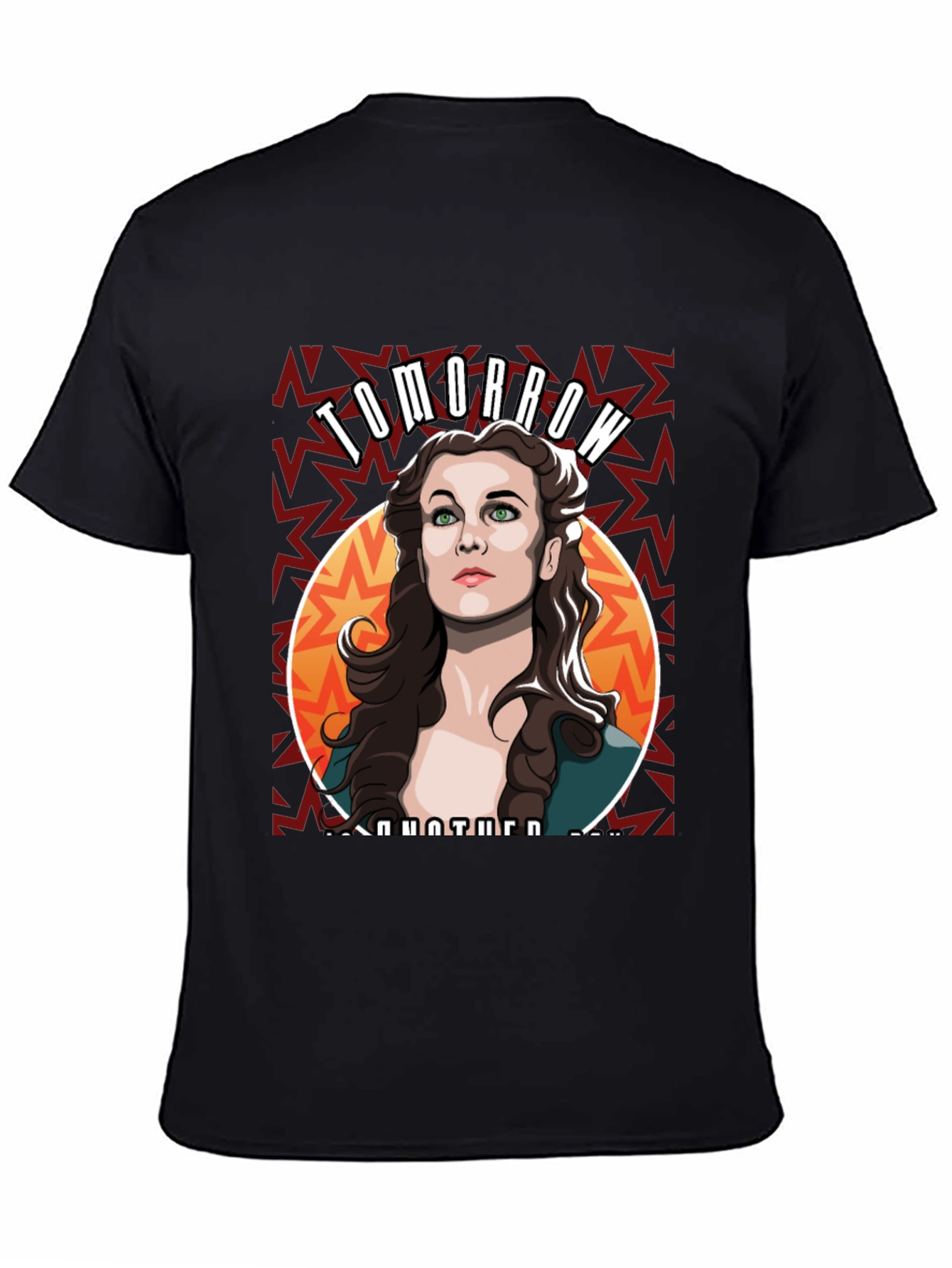 Black Tomorrow is Another Day T-Shirt view 4