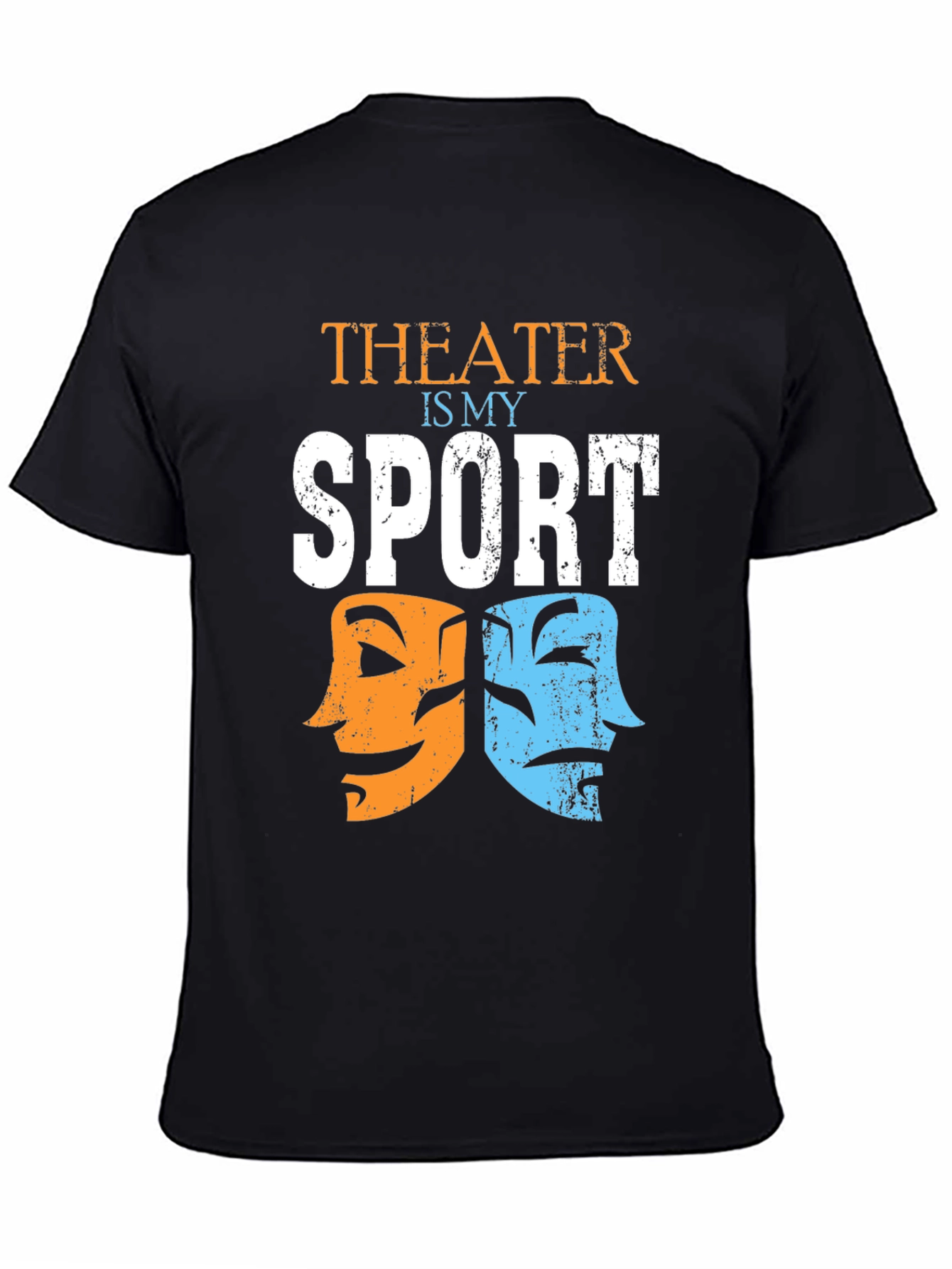Black Theater Is My Sport Graphic Tee view 4
