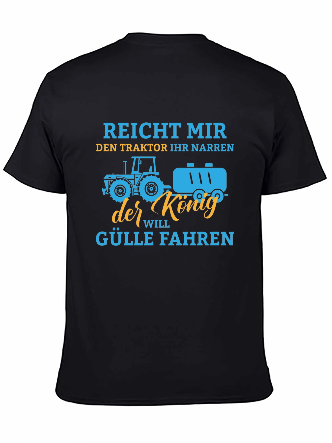 Black Reicht Mir Den Traktor T-Shirt view 4